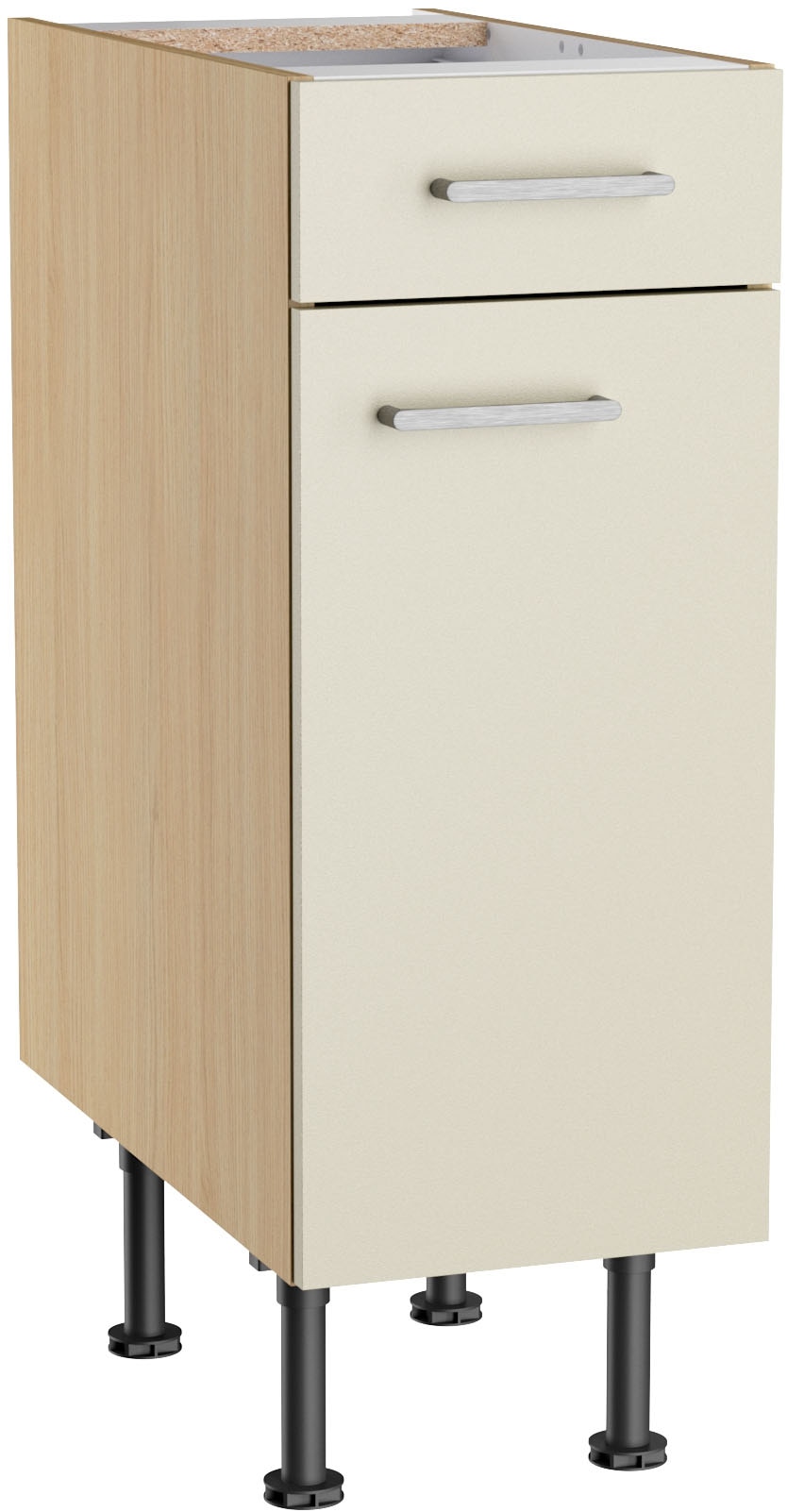 KOCHSTATION Unterschrank "KS-Lucy" Breite 30 cm, höhenverstellbare Füße, Soft-Close