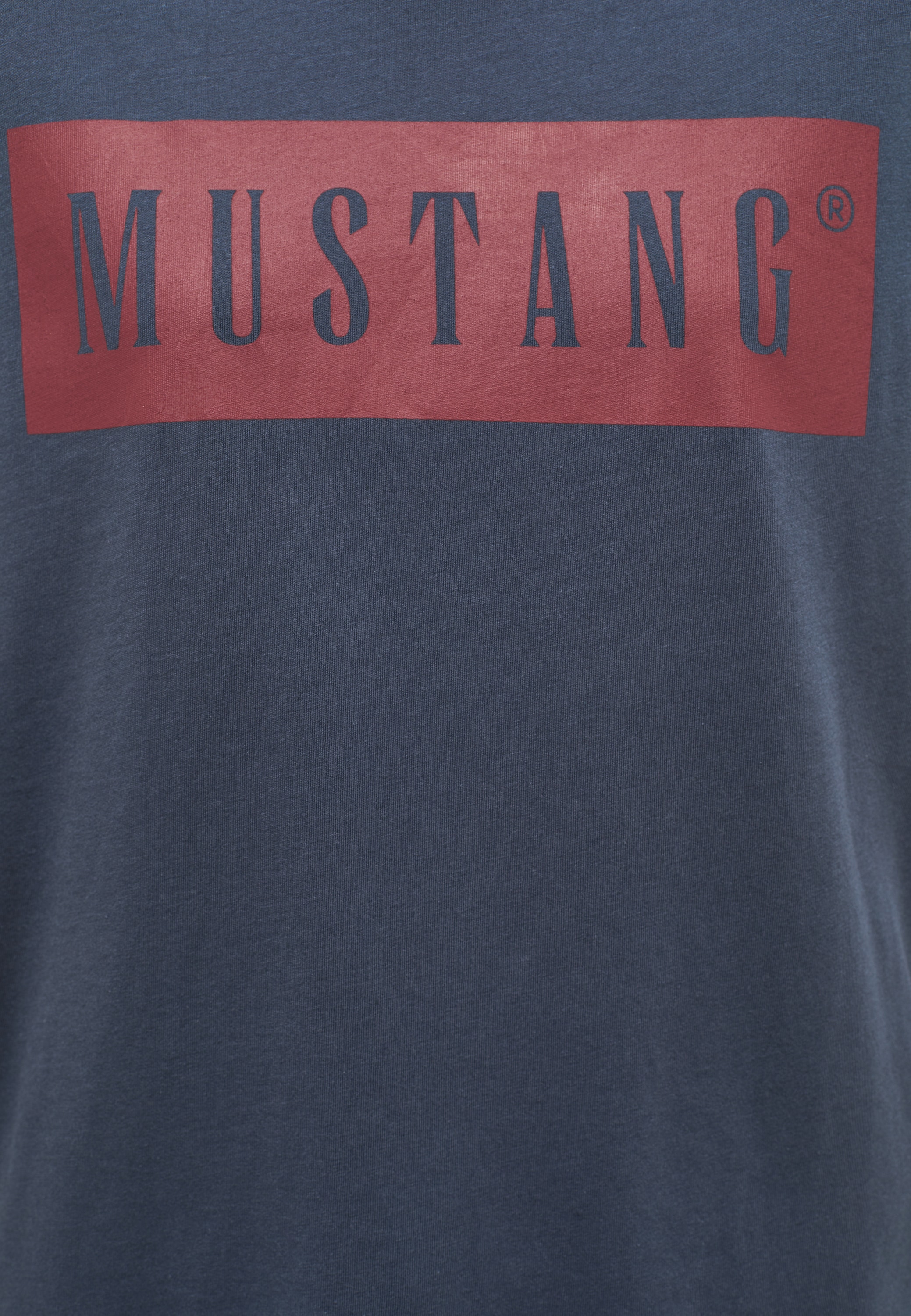 für | kaufen »Print-Shirt« BAUR MUSTANG T-Shirt