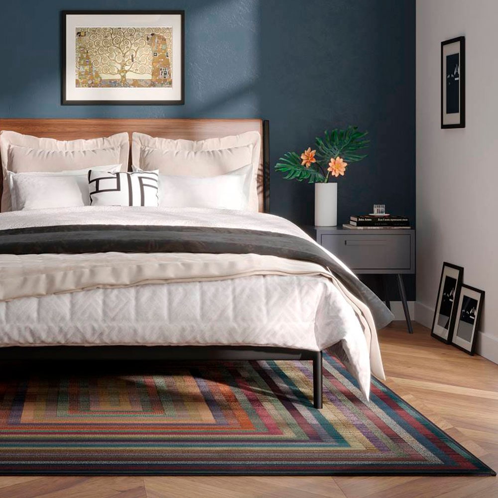 THEKO Läufer »Gabiro 001«, rechteckig, 10 mm Höhe, Teppich-Läufer, gewebt, ideal im Flur & Schlafzimmer