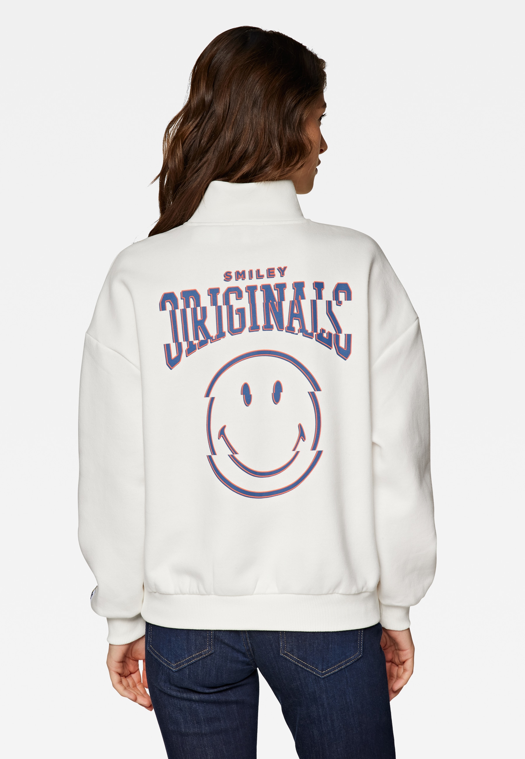 Mavi Stehkragenpullover »SMILEY PRINTED SWEATSHIRT«, Mavi X Smiley Originals Sweatshirt
