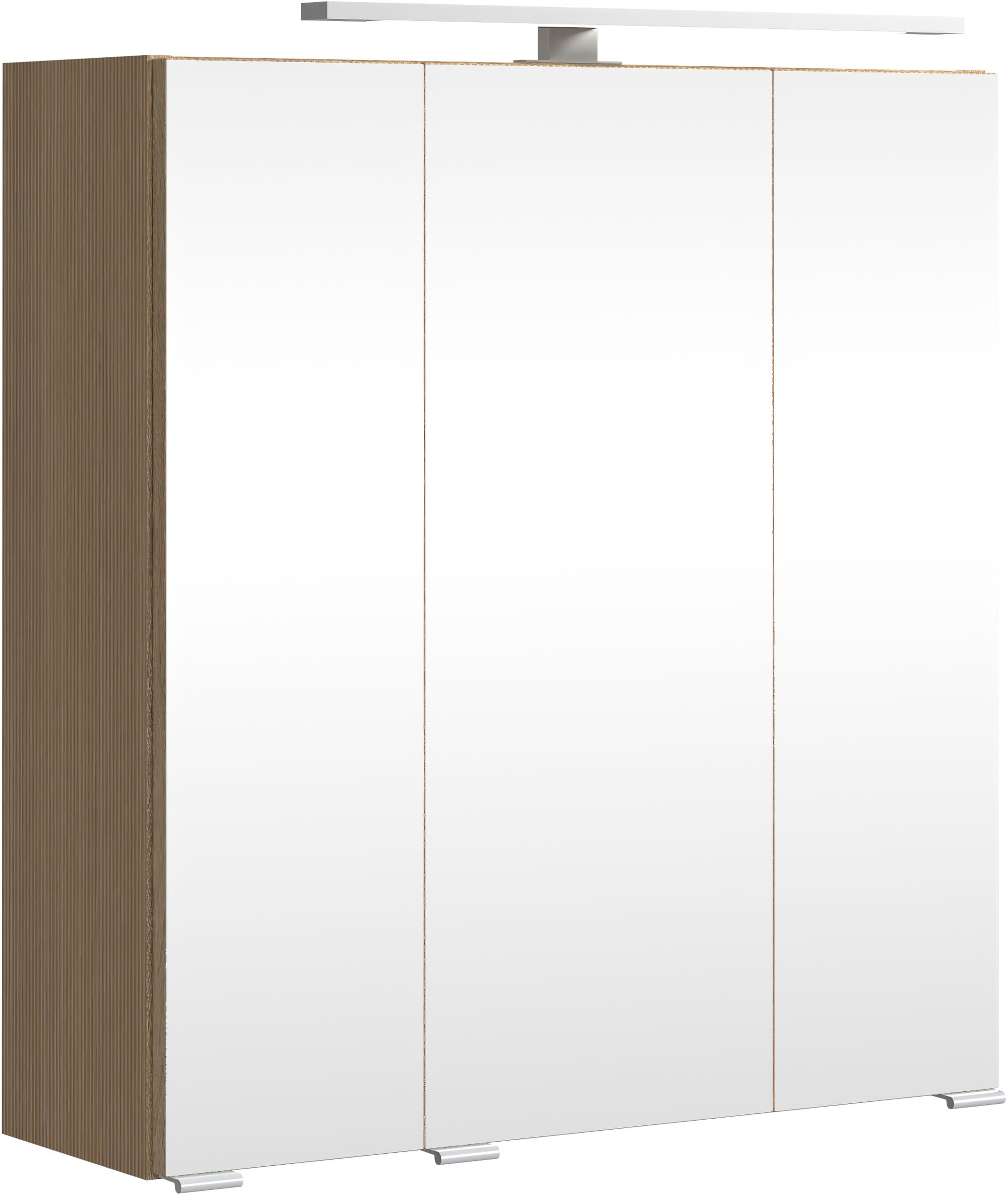 welltime Badmöbel-Set »Eixo«, Set 120 cm breit, Badmöbel mit LED-Beleuchtung