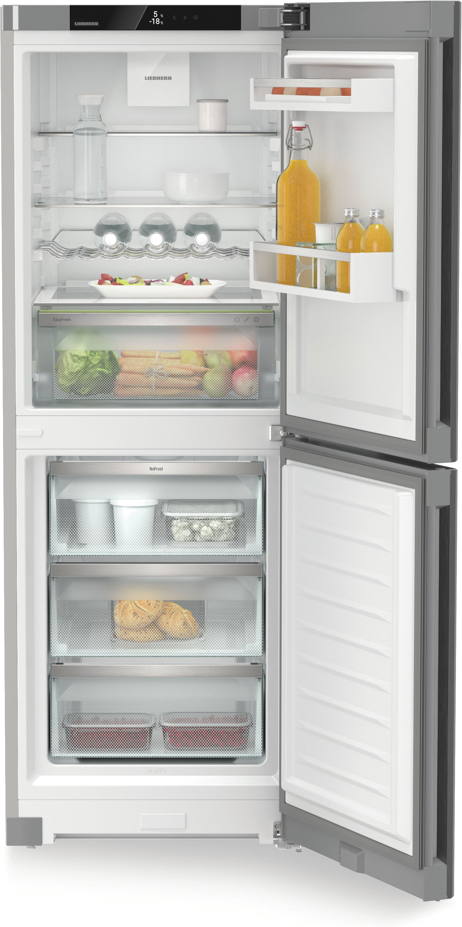 Liebherr Kühl-/Gefrierkombination Plus »CNsfc 5023_994898551« 165,5 cm hoch 59,7 cm breit mit EasyFresh und NoFrost