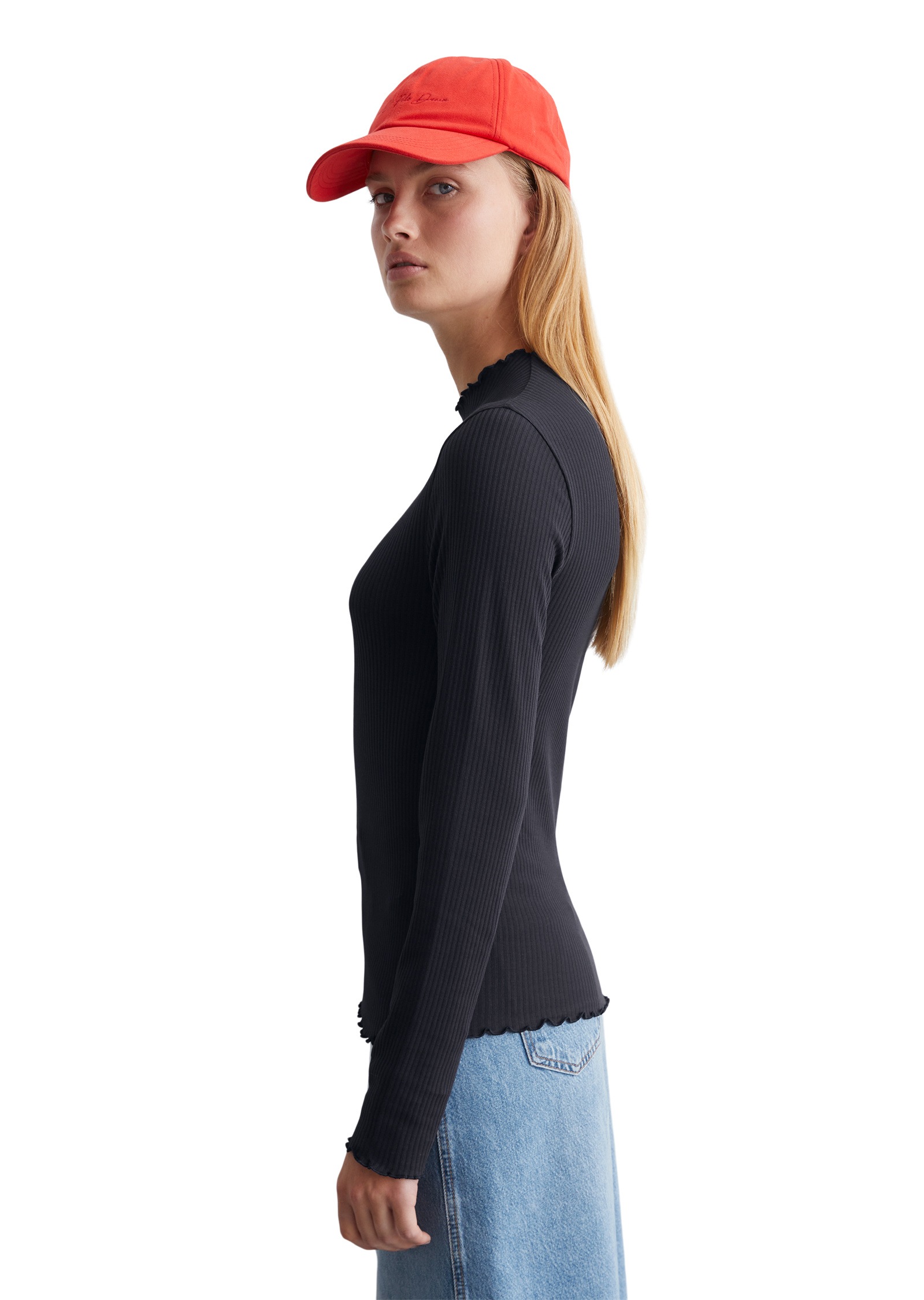 Marc O'Polo DENIM Langarmshirt »aus Organic Cotton-Stretch-Jersey«