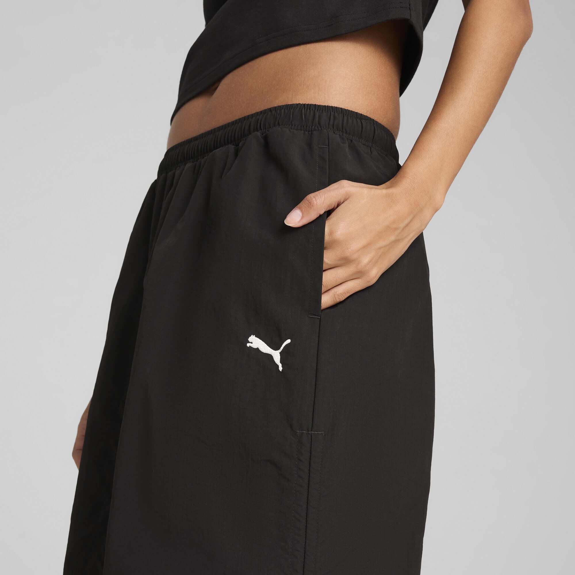 PUMA Jerseyrock »WARDROBE ESS Gewebter Maxirock Damen«