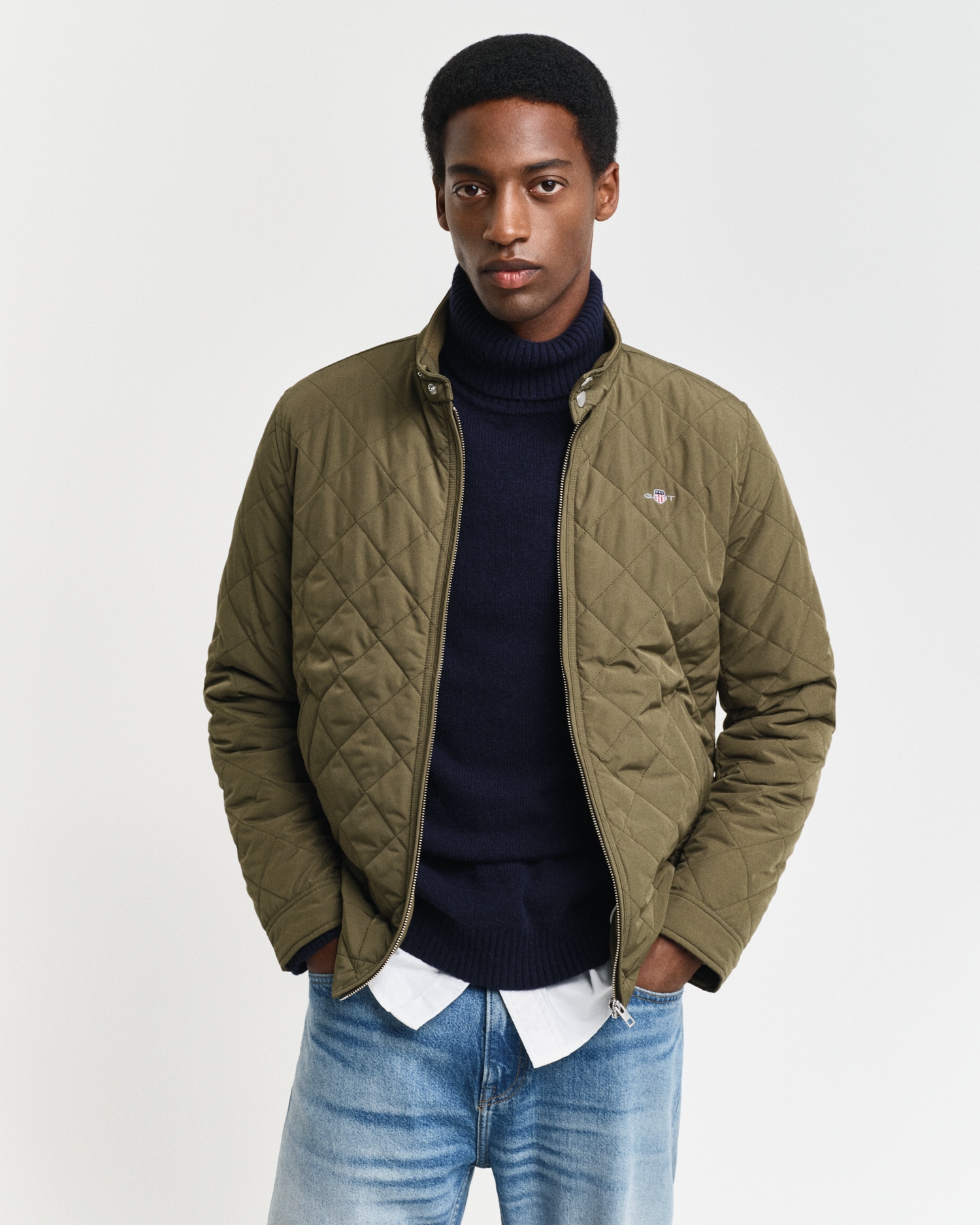 Gant Steppjacke "QUILTED WINDCHEATER", mit Rautensteppung günstig online kaufen