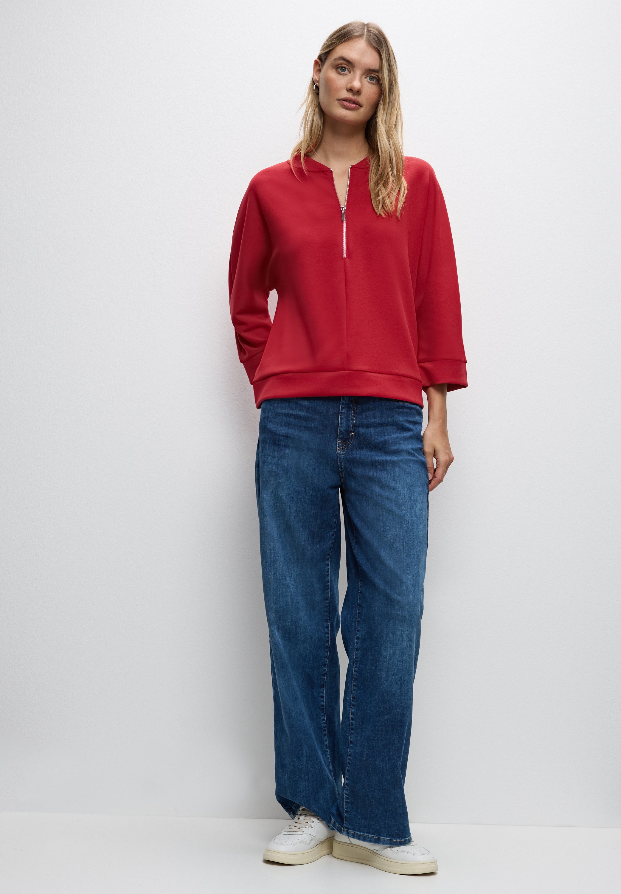 STREET ONE 3/4-Arm-Shirt, mit 3/4 Ärmeln