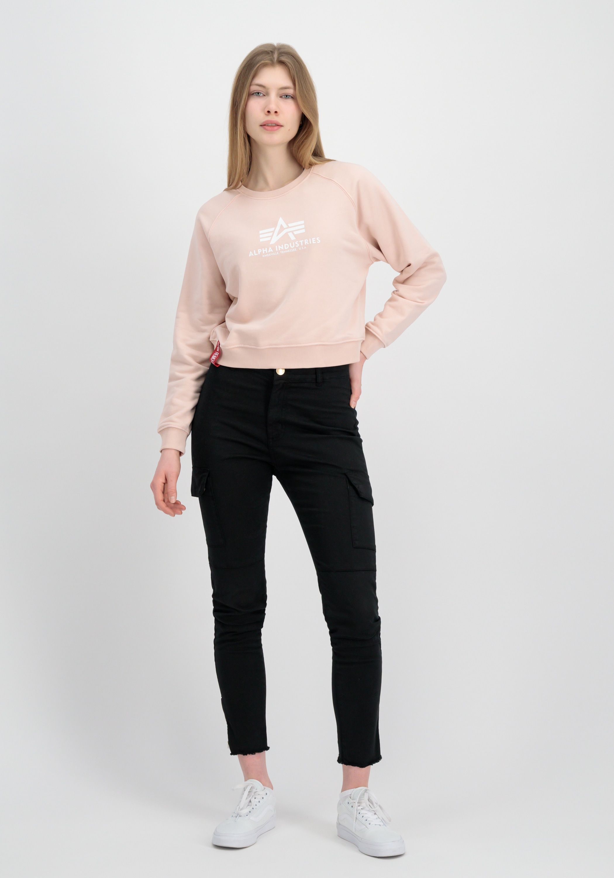 Alpha Industries Sweater "Alpha Industries Women - Sweatshirts Basic Boxy Sweater Wmn"