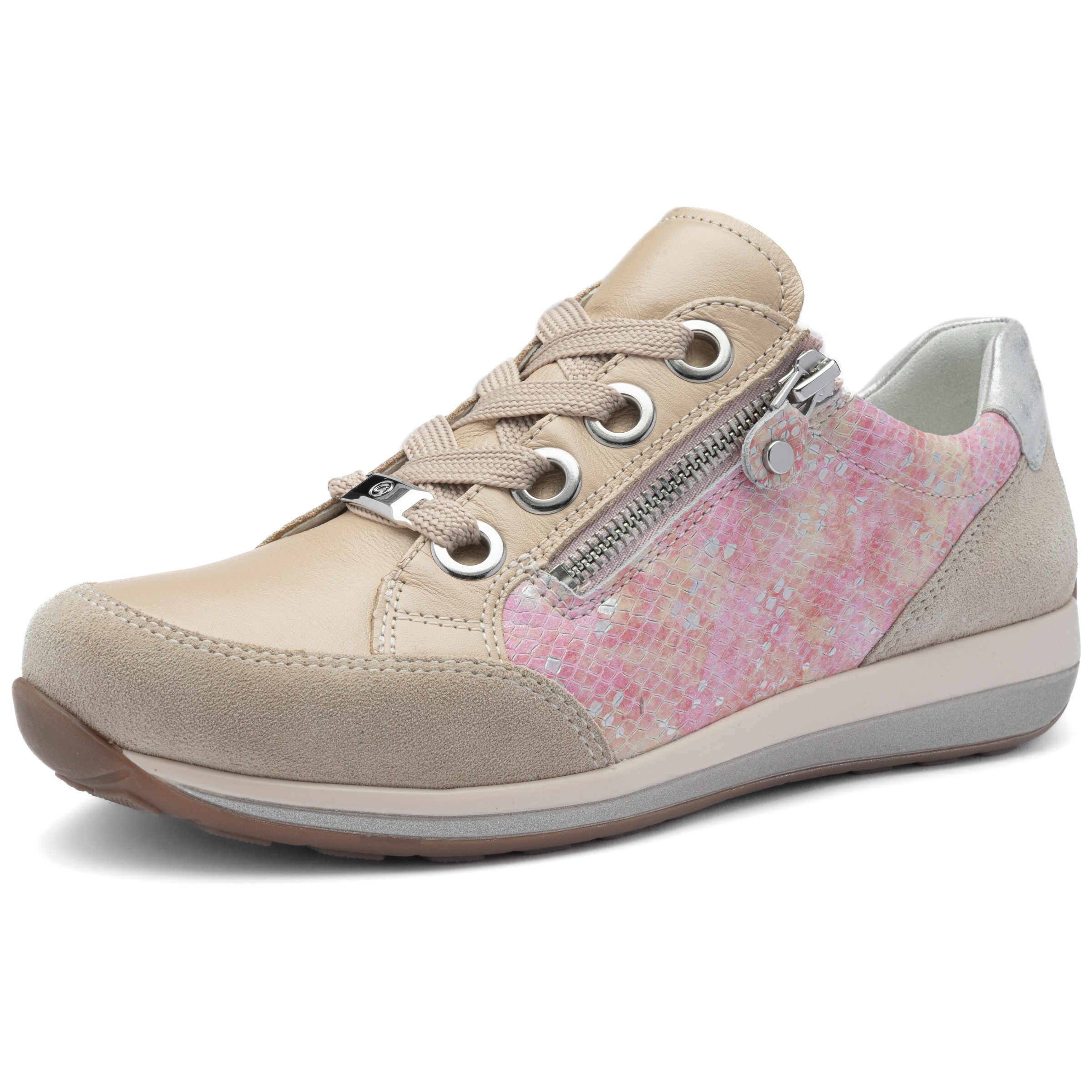 ARA Osaka Women's Wedge Sneaker Pink Size 5.5 3