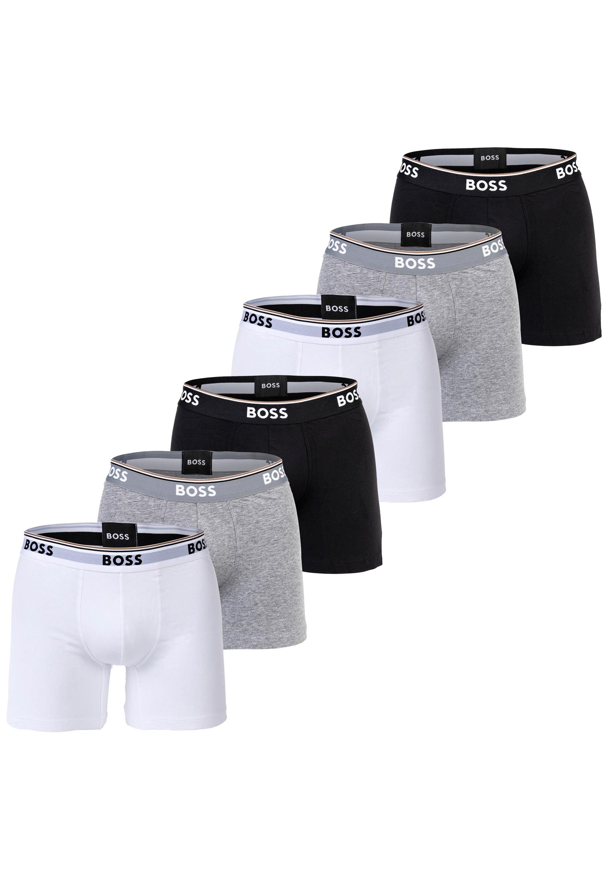 BOSS Boxershorts "Boxershort BoxerBr 3P Power 6er Pack"