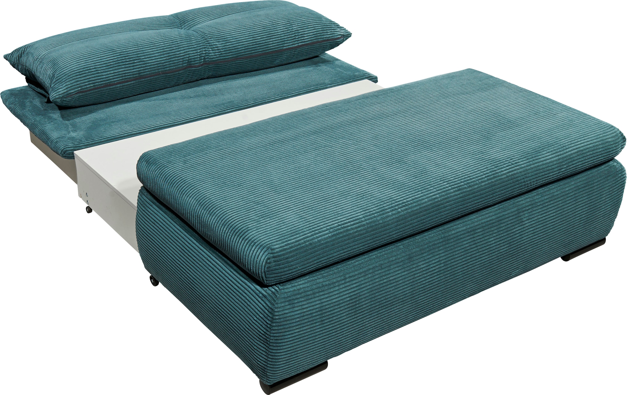ED EXCITING DESIGN Schlafsofa »Charlie«, Schlafsessel mit Bettkasten & 1 Rückenkissen