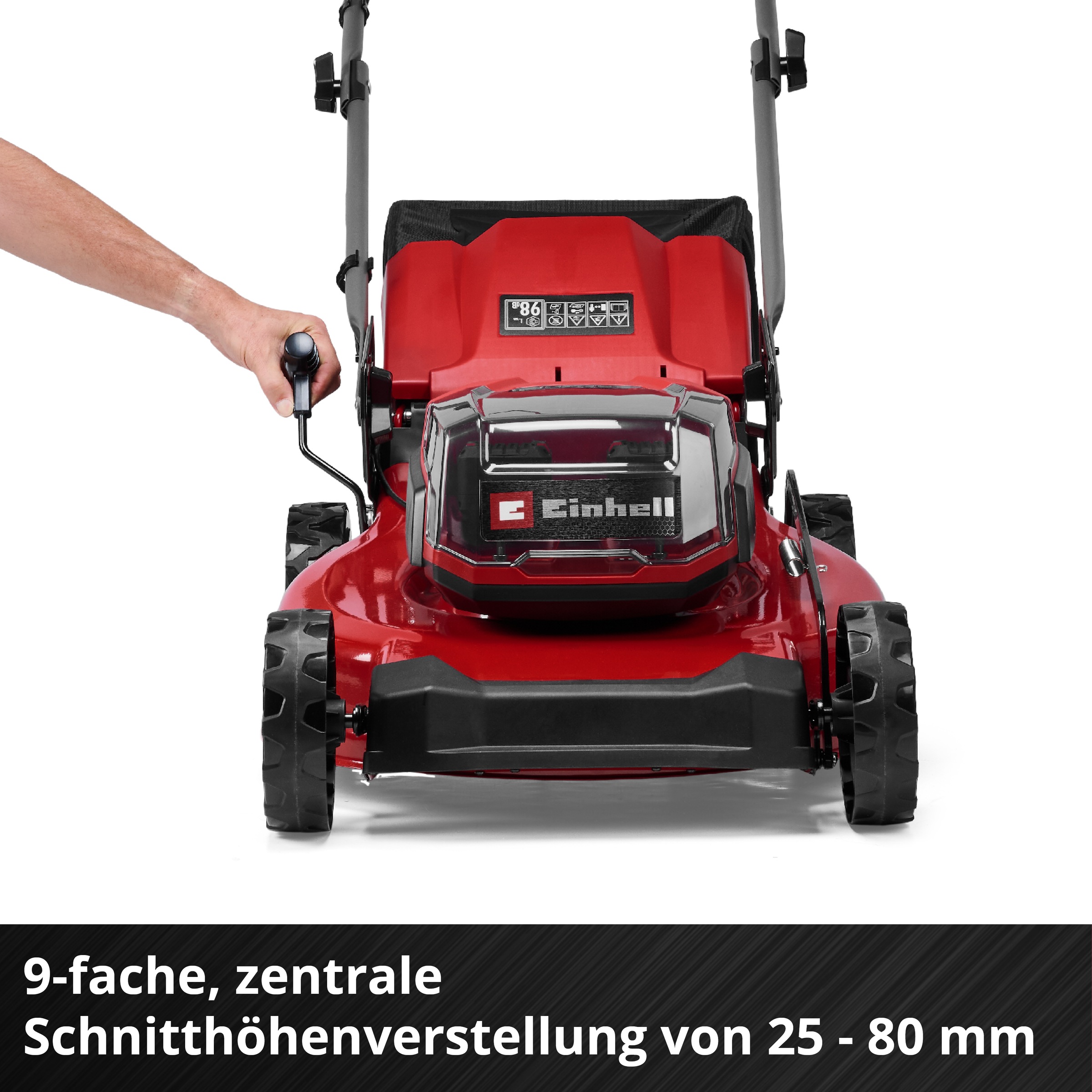 Einhell Akkurasenmäher »GC-CM 36/51 S Li BL (2x5,2Ah)« Inkl. 2 Akkus und Twincharger