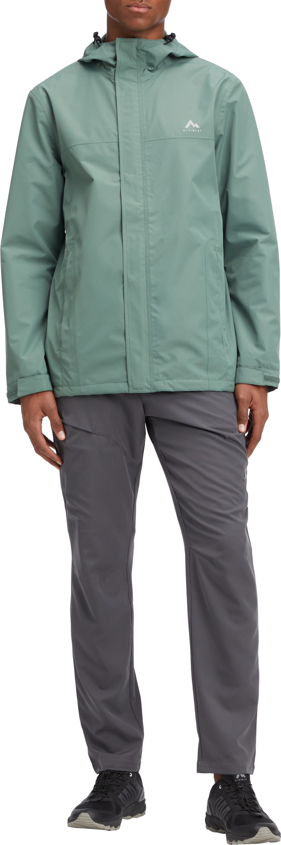 McKINLEY Regenjacke »Regenjacke Carlide II M«, (1 St.), mit Kapuze