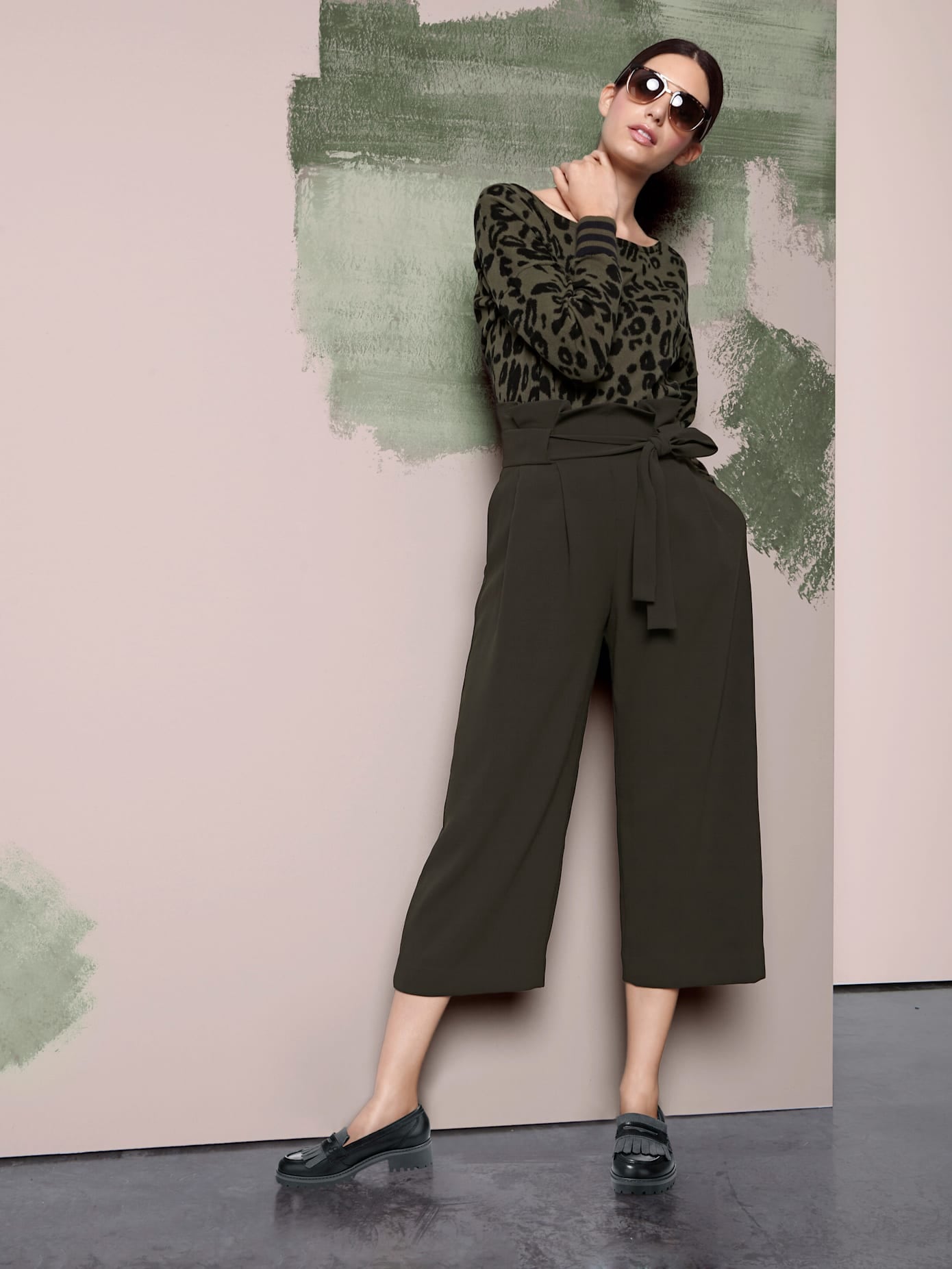 ASHLEY BROOKE by heine Strickpullover "Druck-Pullover" günstig online kaufen