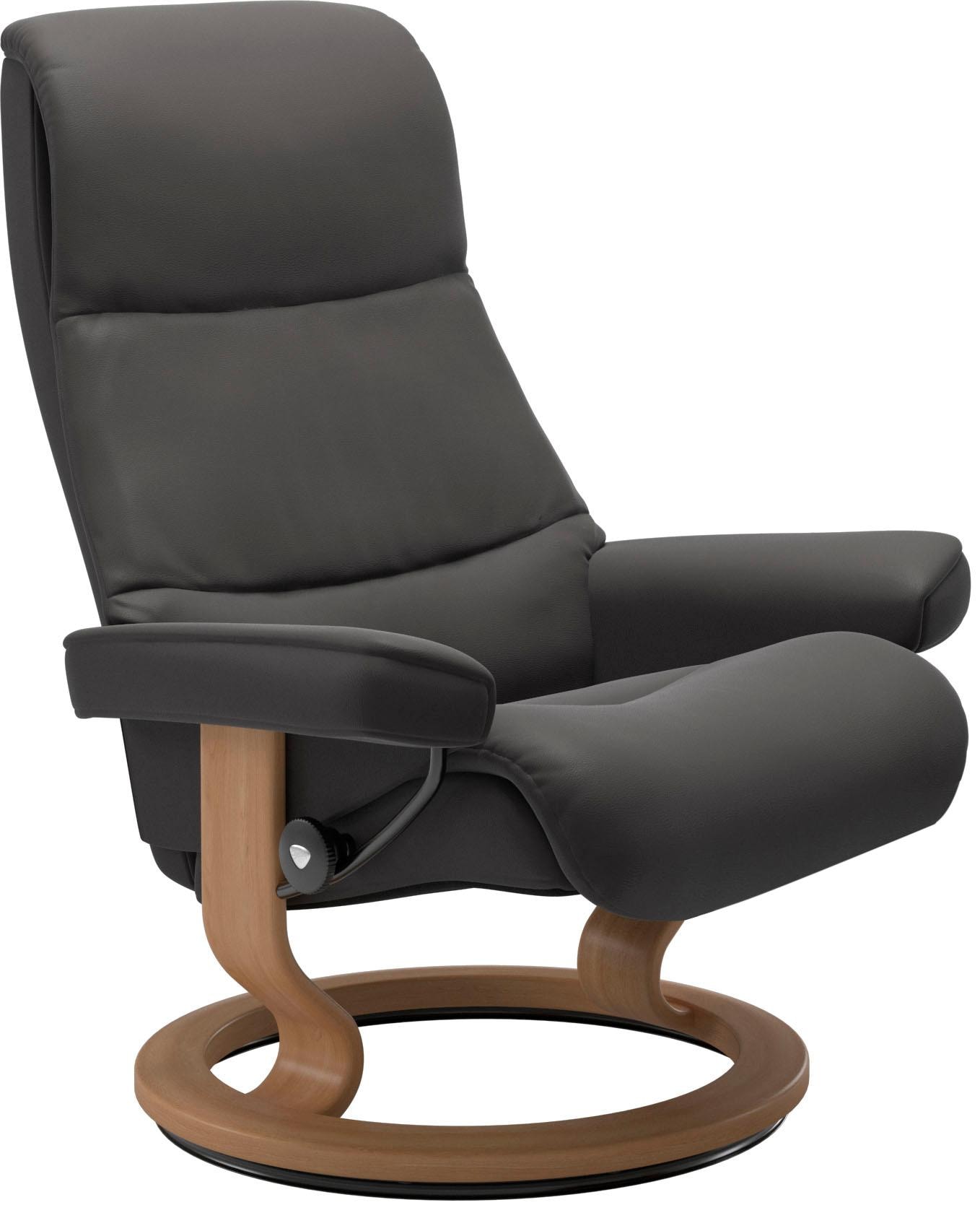 Stressless Relaxsessel "View" mit Classic Base, Größe L,Gestell Eiche