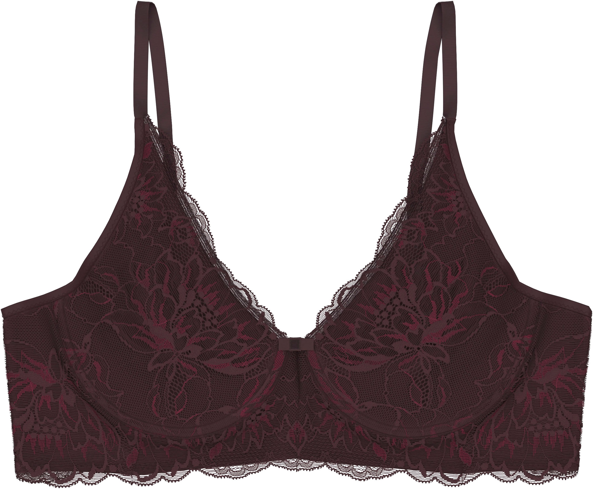 Triumph Bügelloser BH "Amourette Charm T N03", Strech-Spitze günstig online kaufen