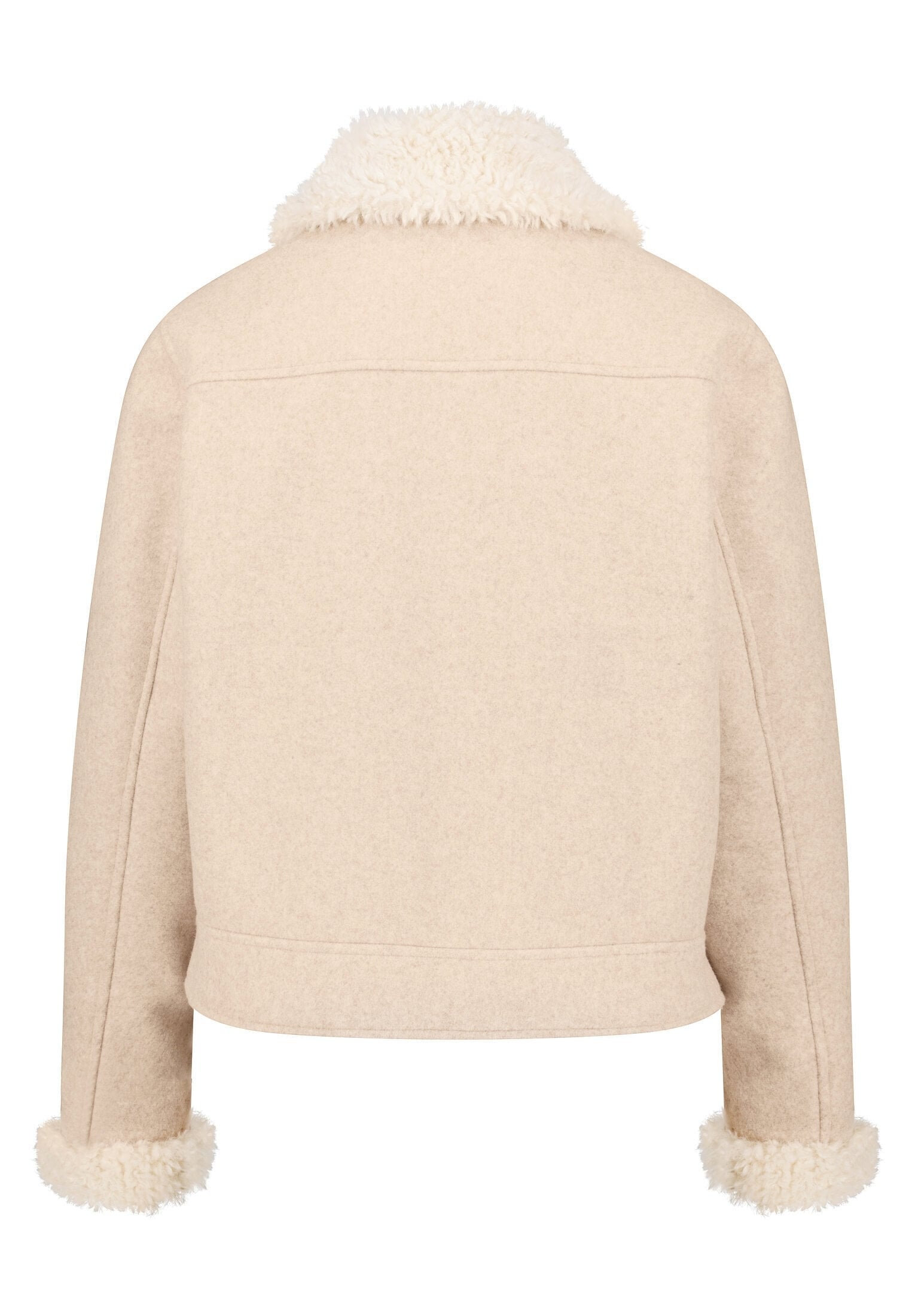 Cartoon Canvasjacke »Damen mit Kragen« ohne Kapuze