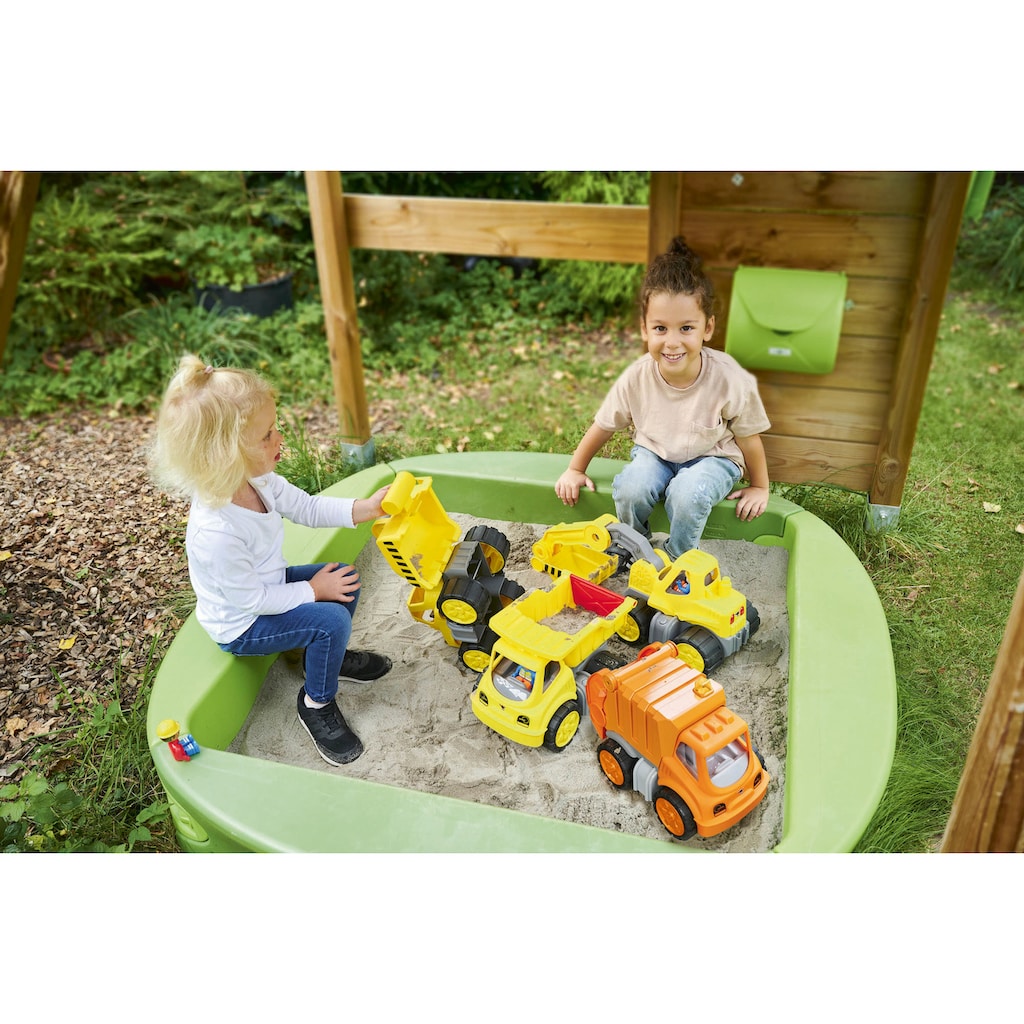 BIG Spielzeug-Betonmischer »Power-Worker Zementmischer+ Figur«, Made in Germany