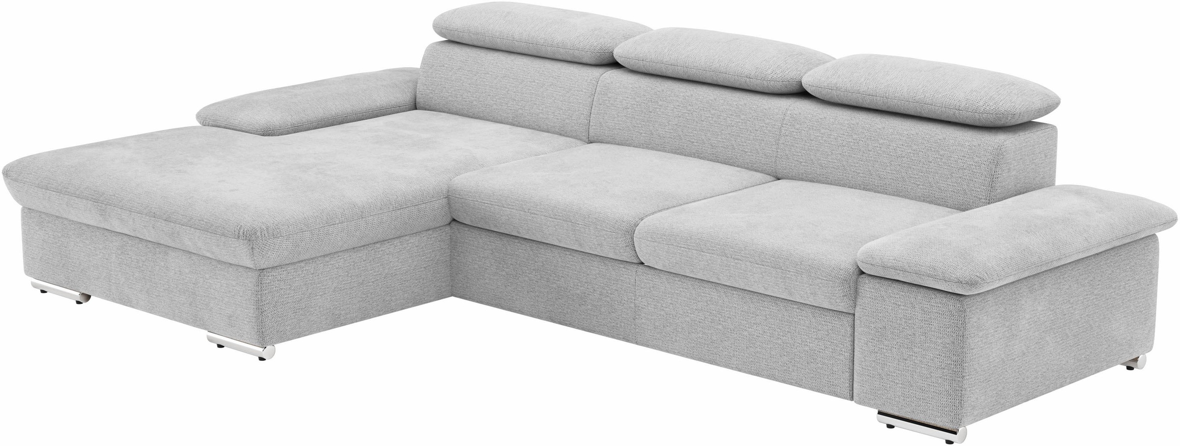 sit&more Ecksofa »Valantine L-Form«, inkl. Kopf- und Armteilverstellung, wahlweise mit Bettfunktion