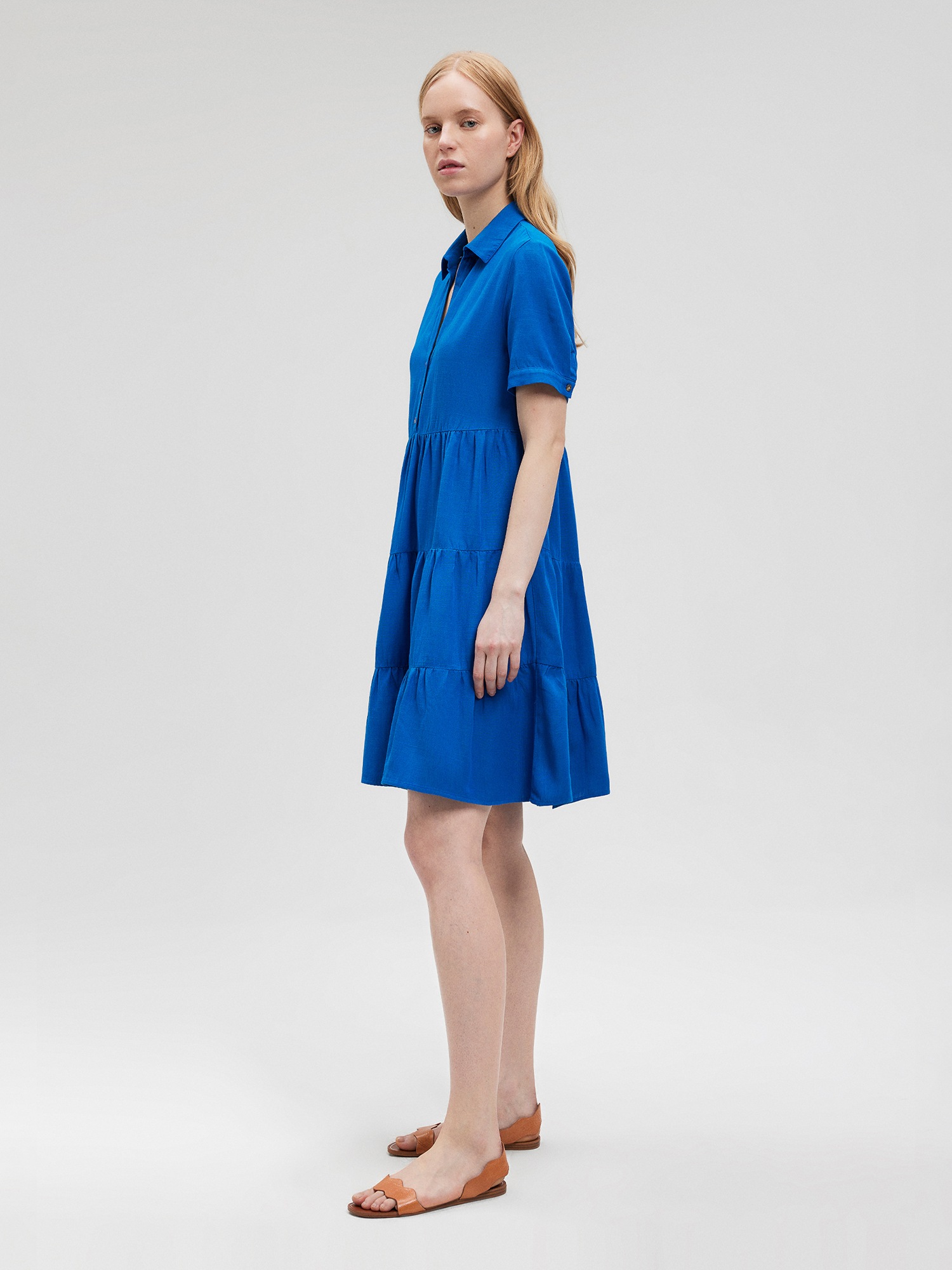 Mavi Minikleid »WOVEN MINI DRESS«, Kleid kurz