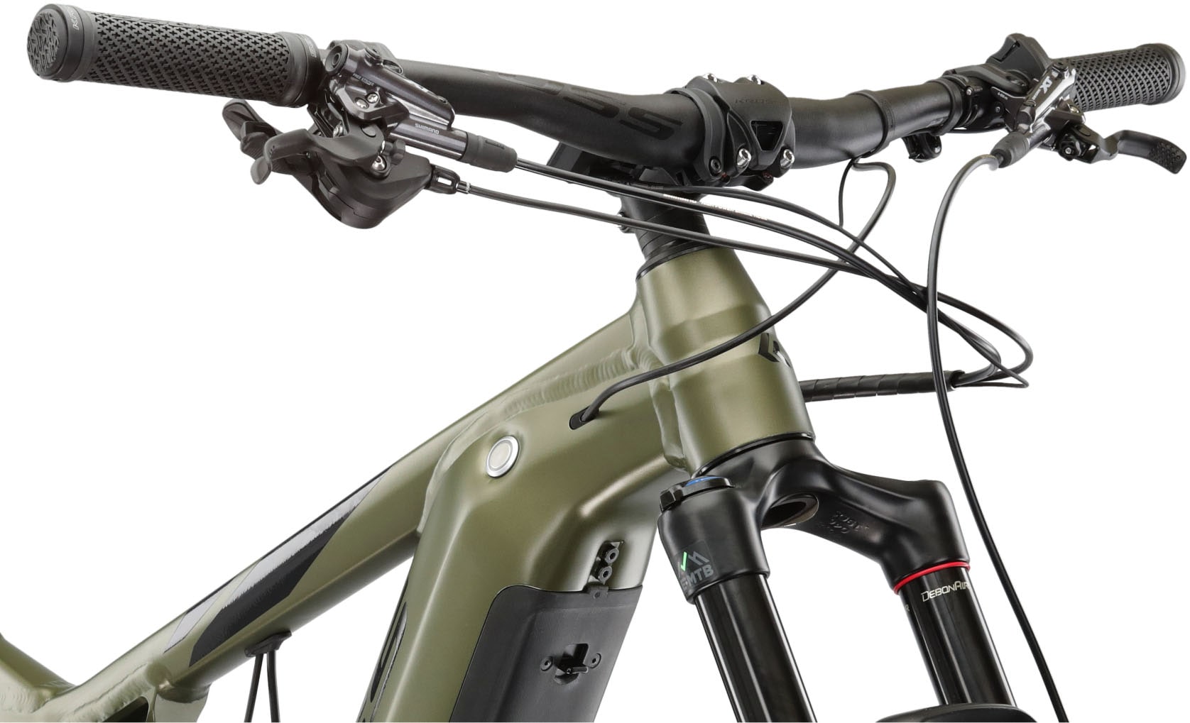 Kross E-Bike »E-MTB Soil Boost 2.0 630 29/27,5 Zoll grün«, 12 Gang, Shimano, DEORE SLX M7100, Mittelmotor 250 W