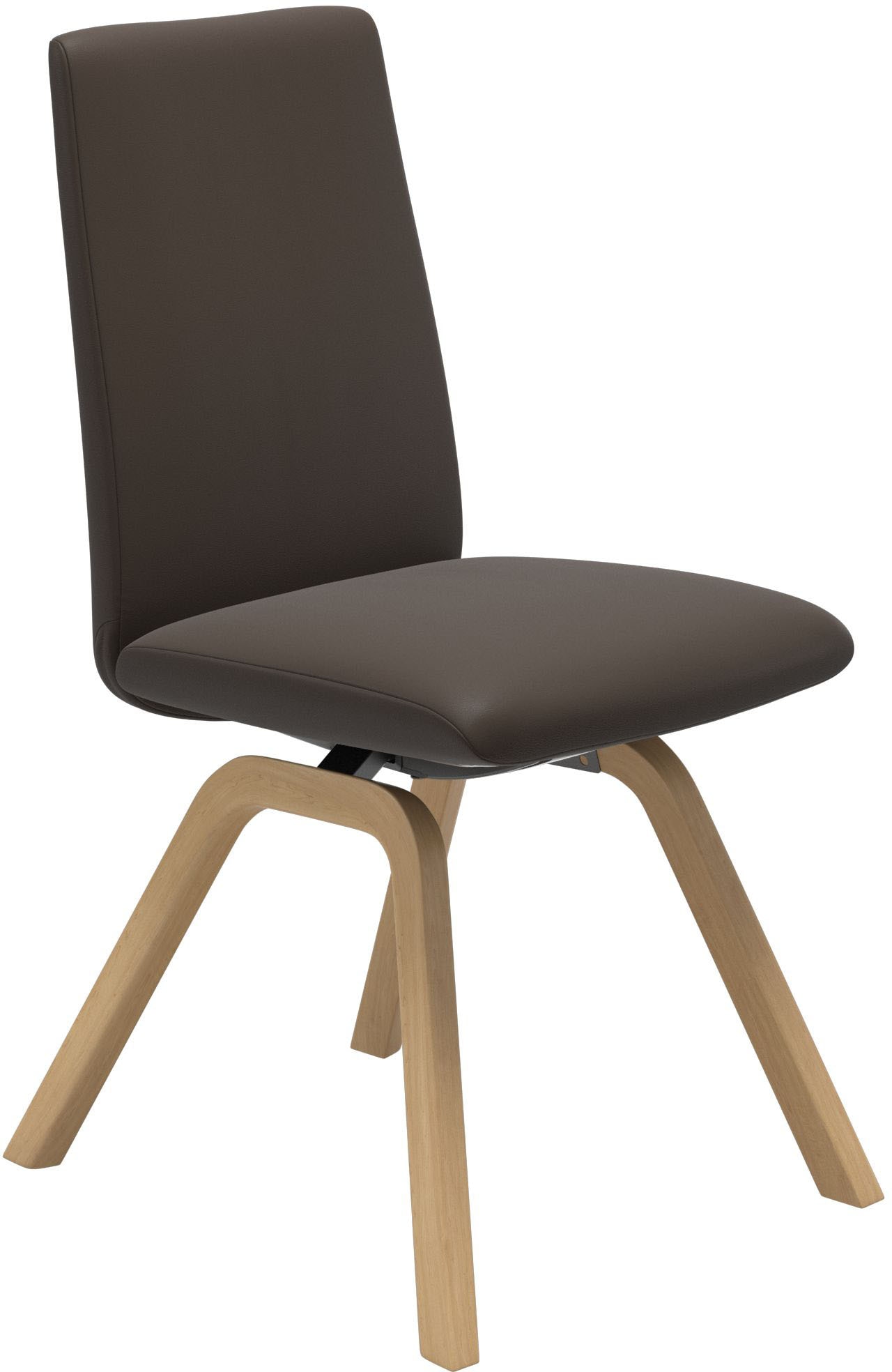 Stressless® Polsterstuhl »Laurel«, Leder BATICK, Low Back, Größe M, mit schräggestellten Beinen in Eiche natur
