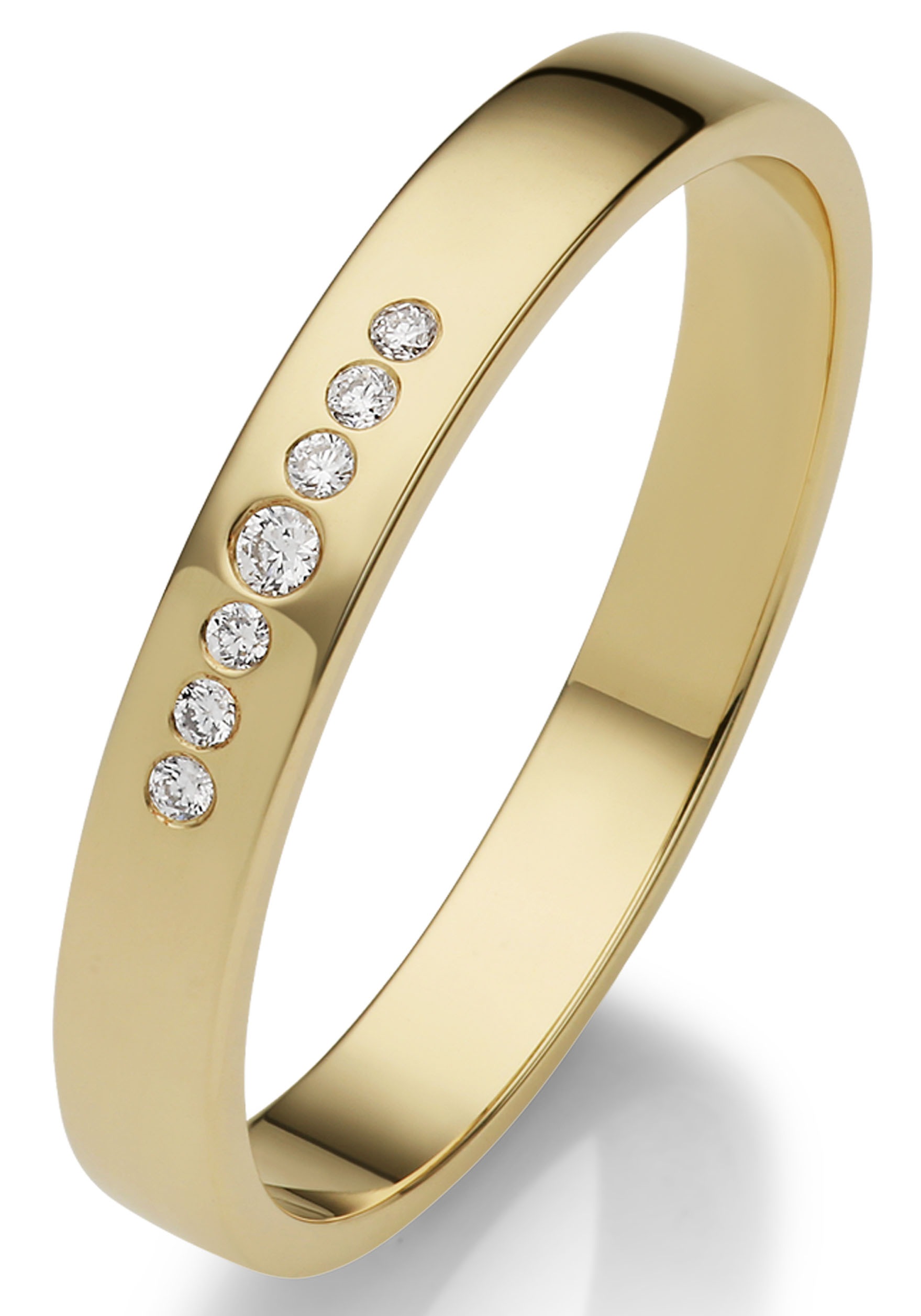Firetti Trauring »Schmuck Geschenk bestellen mit | Brillanten/Diamanten in Gold BAUR Made - \