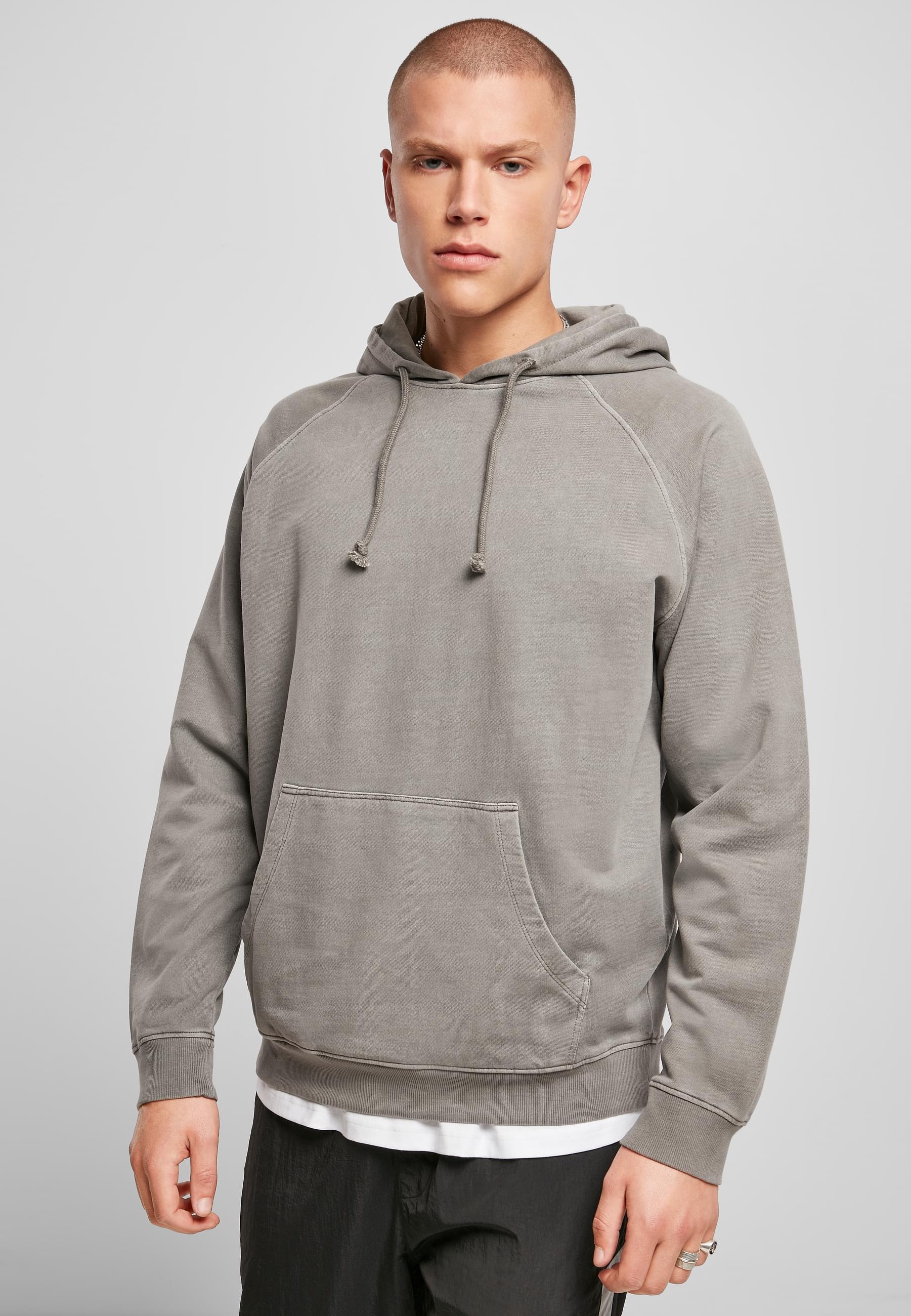 URBAN CLASSICS Sweatshirt »Urban Classics Herren Overdyed Hoody«, (1 tlg.)