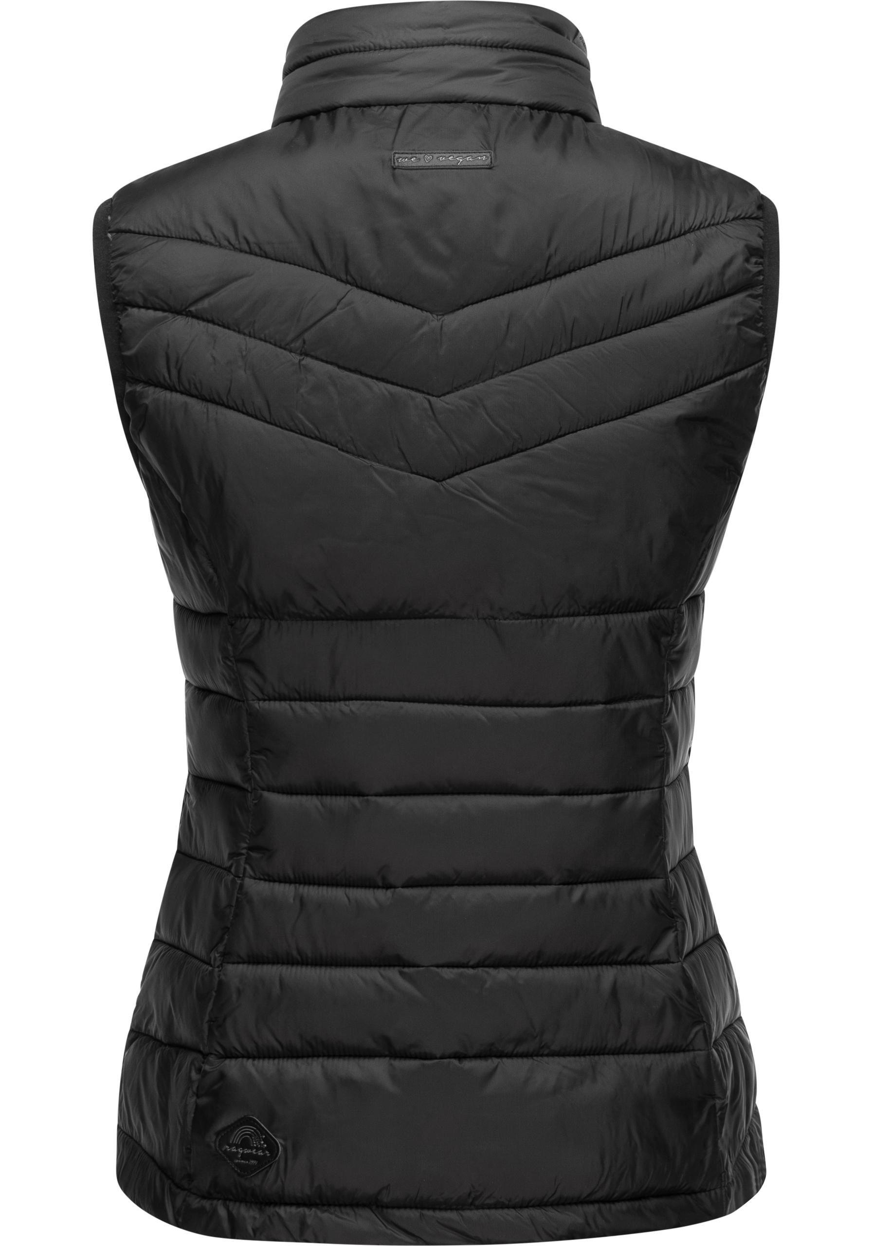 Ragwear Outdoorjacke »Salory«, ohne Kapuze, stylische Steppweste ideal für die Übergangszeit