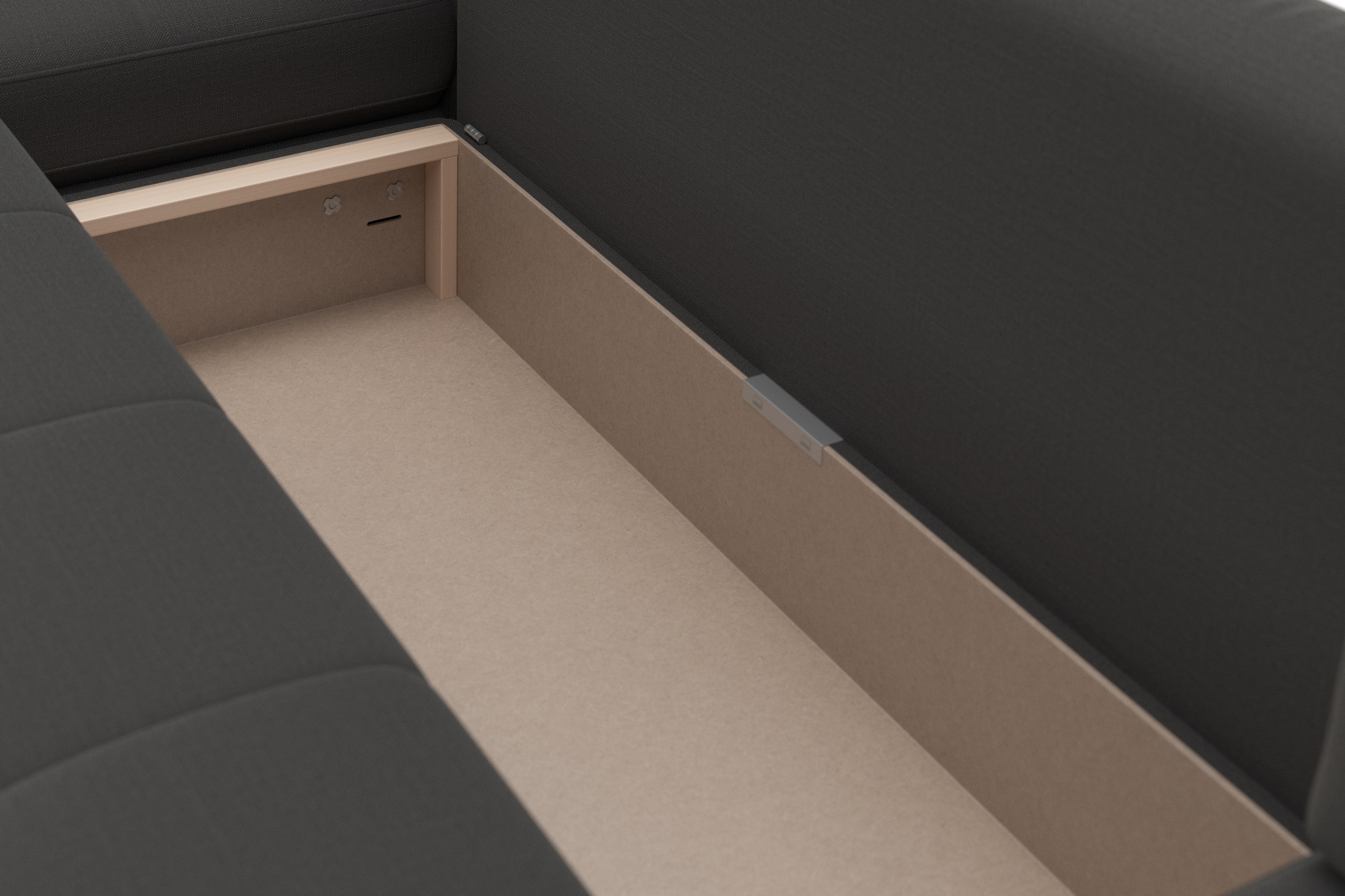 sit&more Wohnlandschaft »Latigo U-Form«, mit Recamiere, wahlweise mit Bettfunktion und Bettkasten