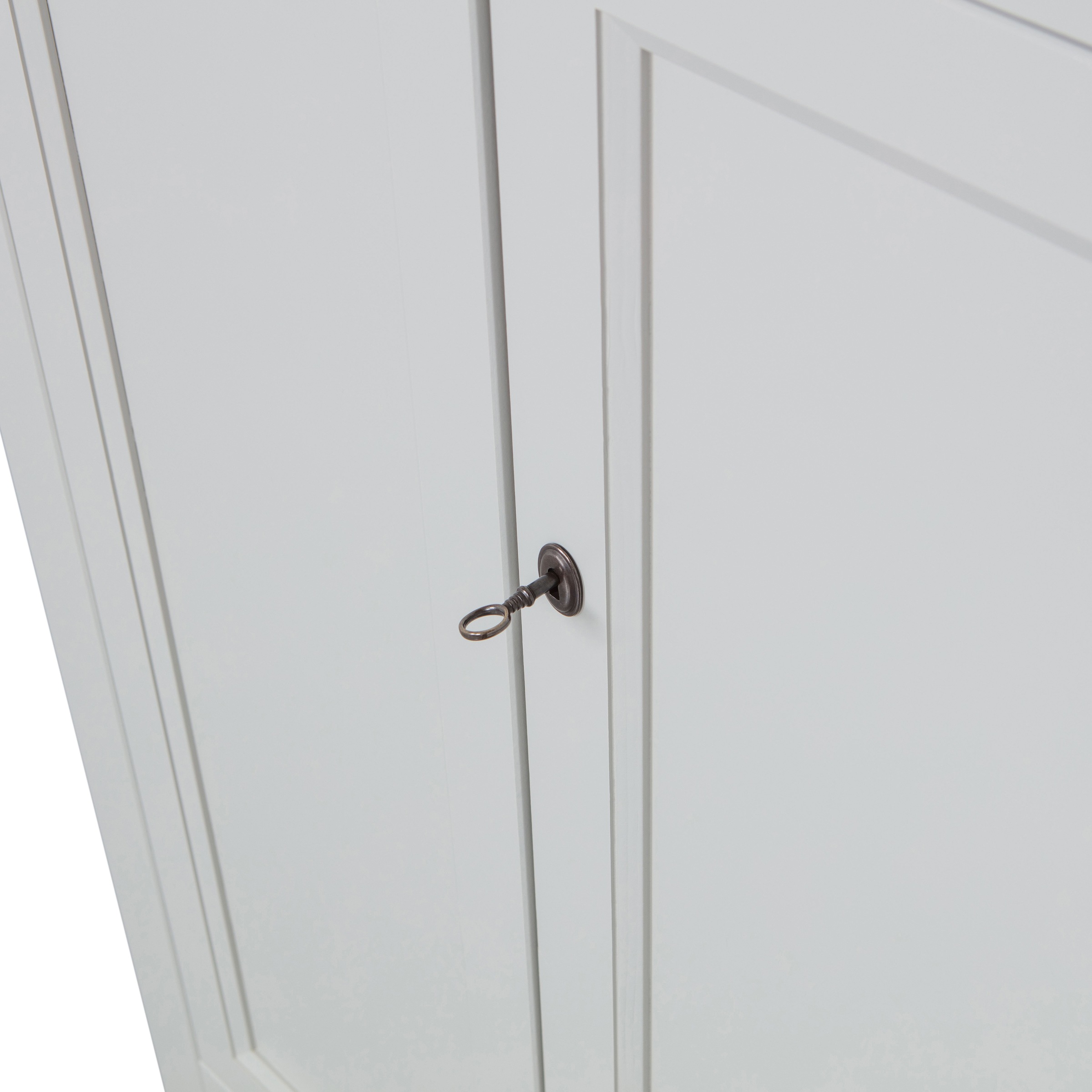 WOOOD Stauraumschrank »Eva« Tragkraft 15 kg pro Boden, MDF-Rückwand, Wandbefestigung empfohlen