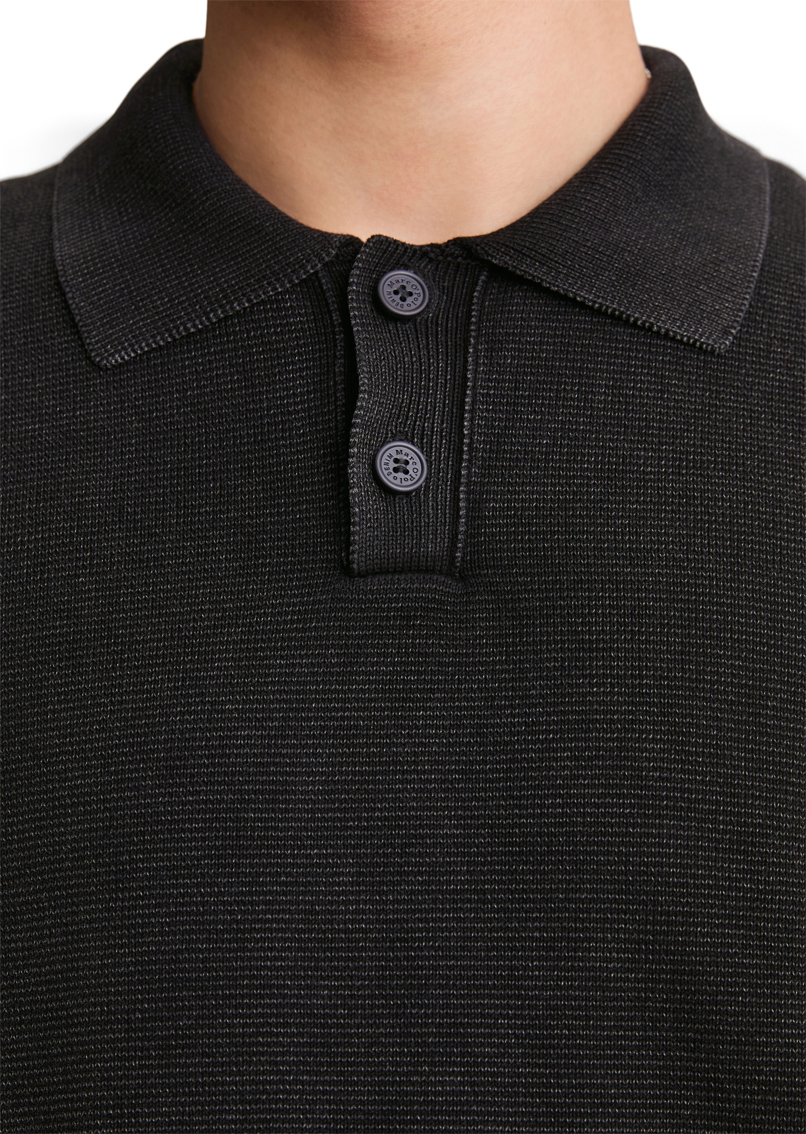 Marc O'Polo DENIM Poloshirt »aus reiner Bio-Baumwolle«