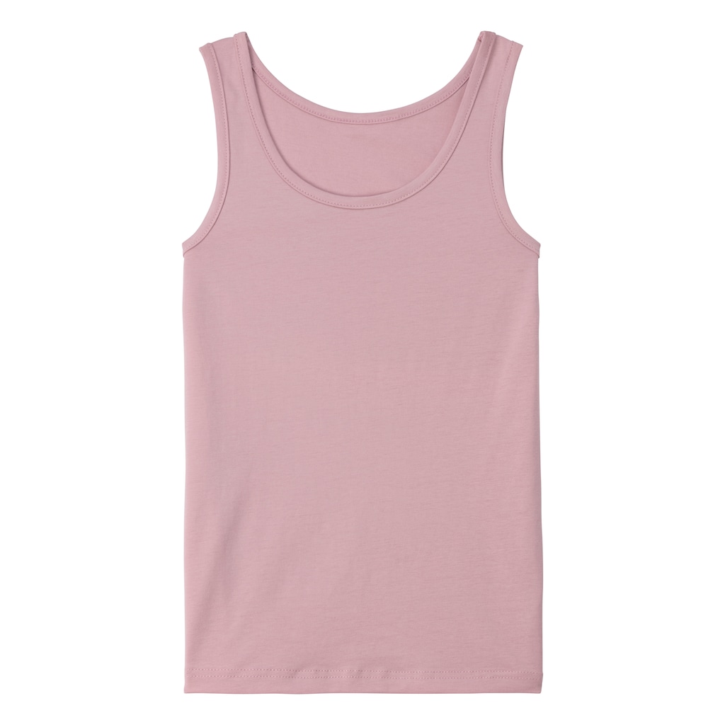 Vivance Unterhemd, (Packung, 2 St.), in schlichtem Design, Tanktop, Unterziehshirt