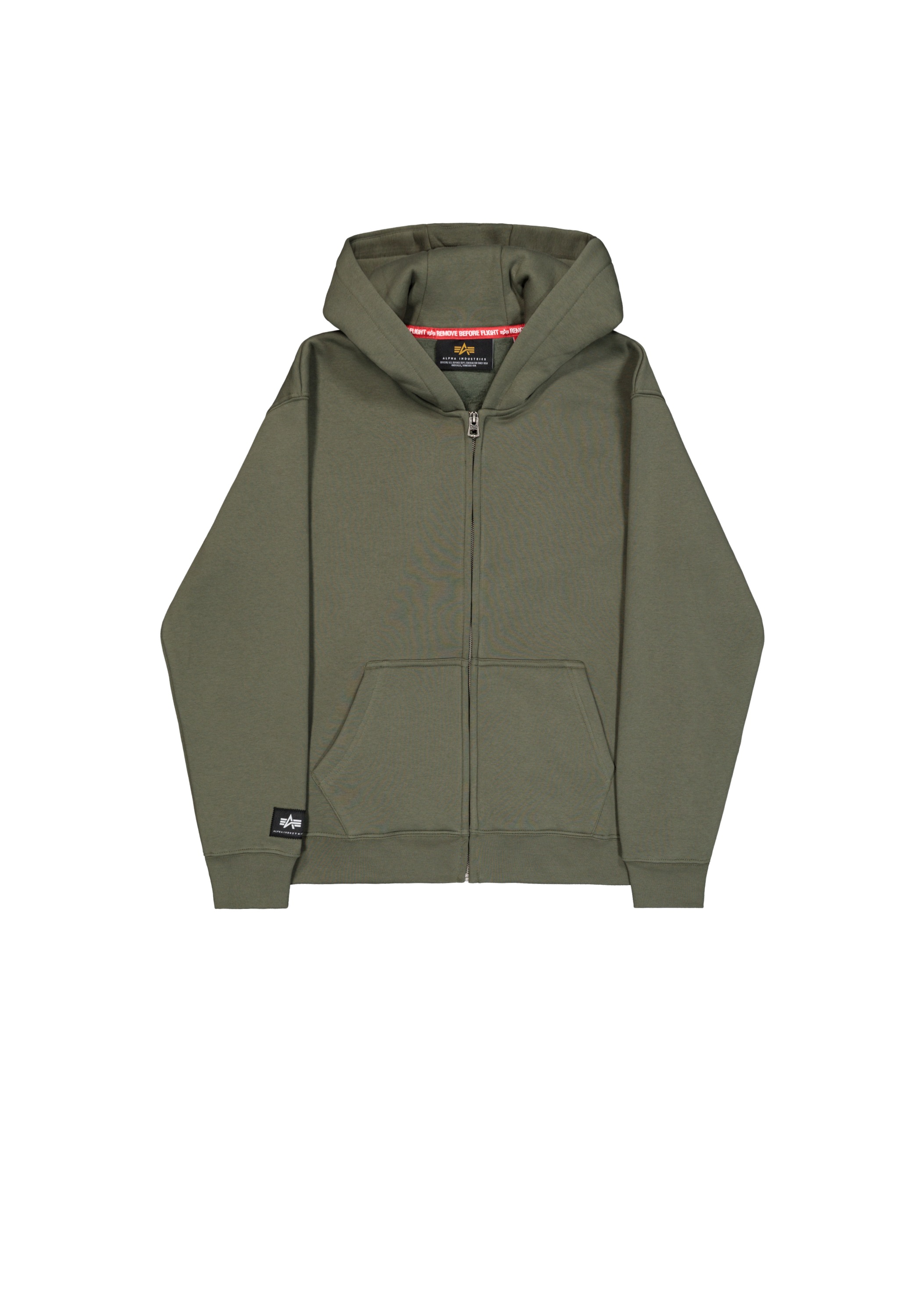 Alpha Industries Hoodie "Label Hoodie Zip Backprint" günstig online kaufen