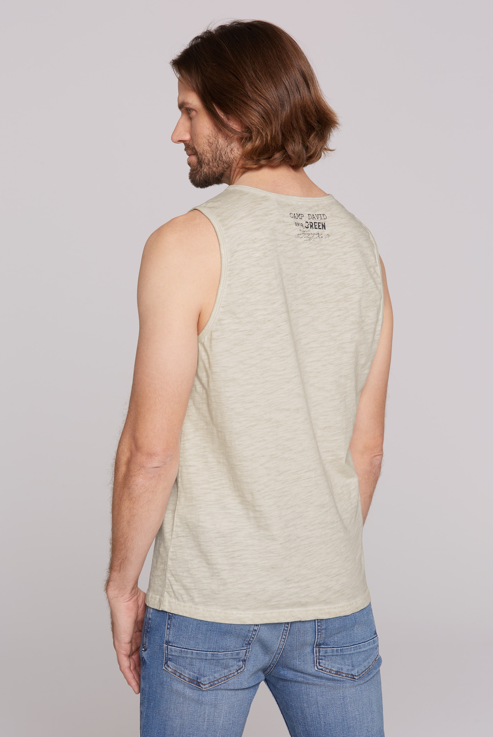 CAMP DAVID Tanktop, aus Baumwolle