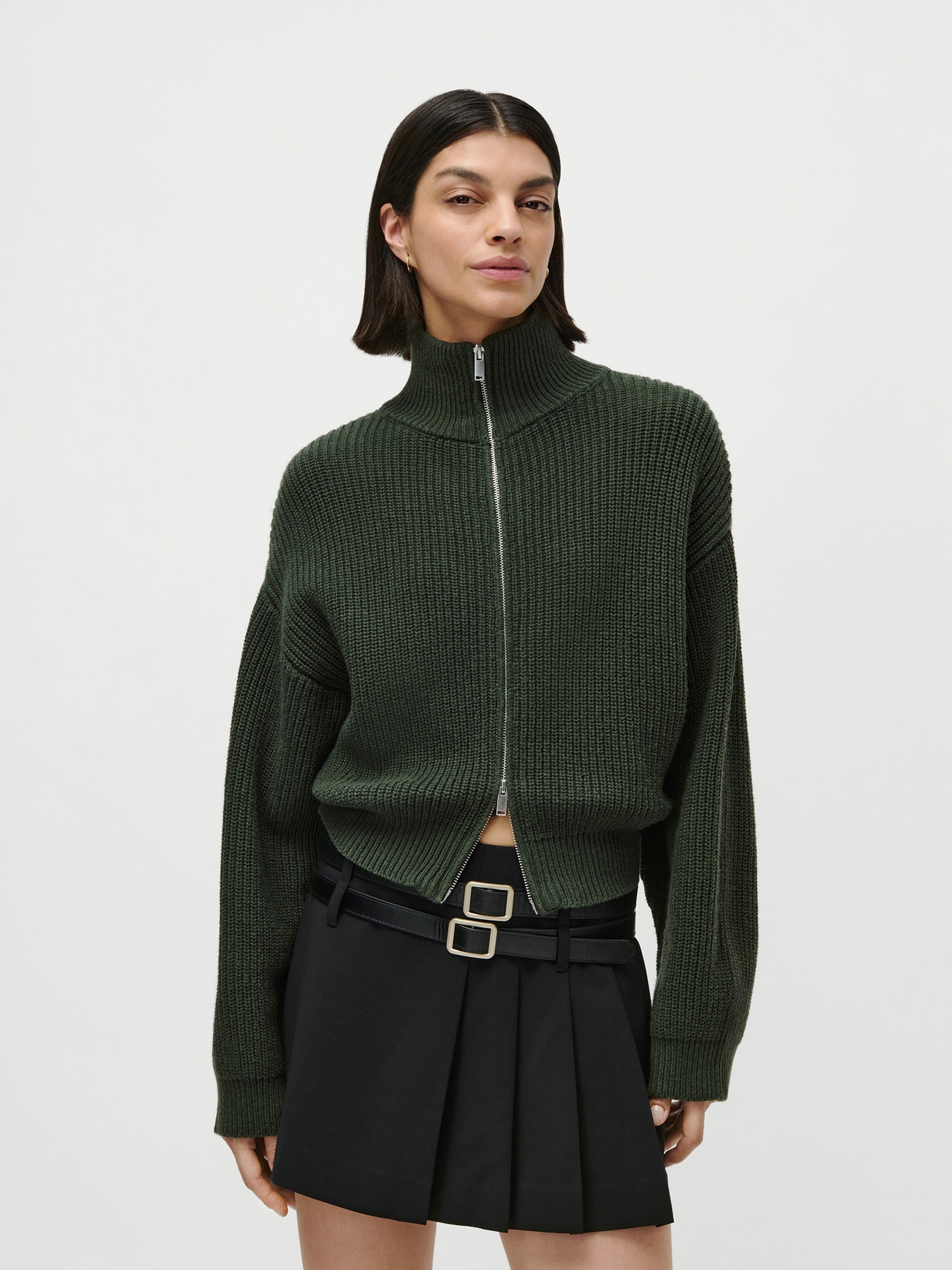 LeGer Strickjacke "Cindy, LeGer by Lena Gercke" Regular fit, mit Stehkragen günstig online kaufen