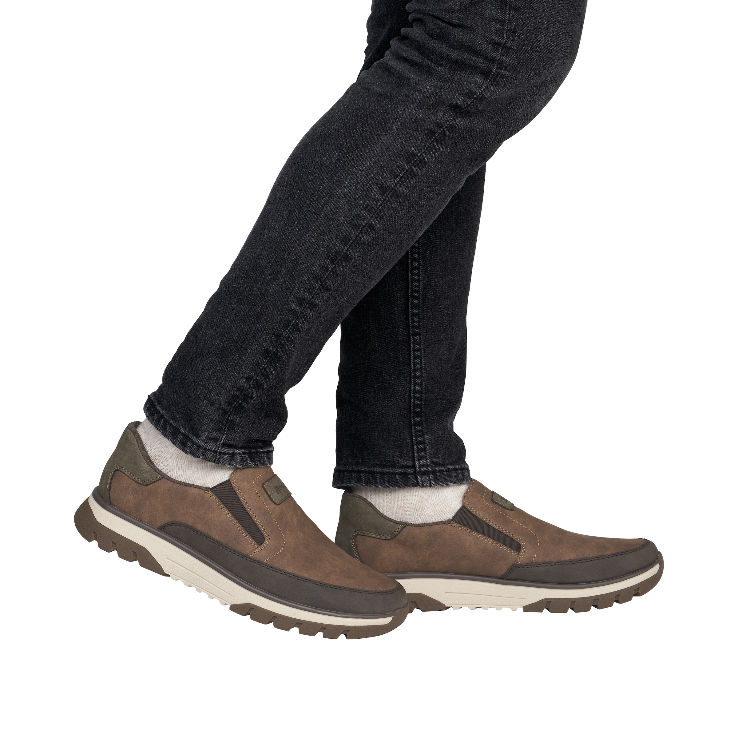Rieker Slip-On Sneaker Brown 44 5