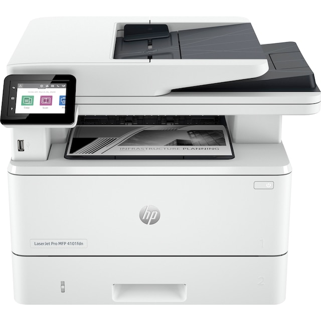 Multifunktionsdrucker BAUR Instant kompatibel »LaserJet MFP Ink | 4102fdw«, HP HP Pro