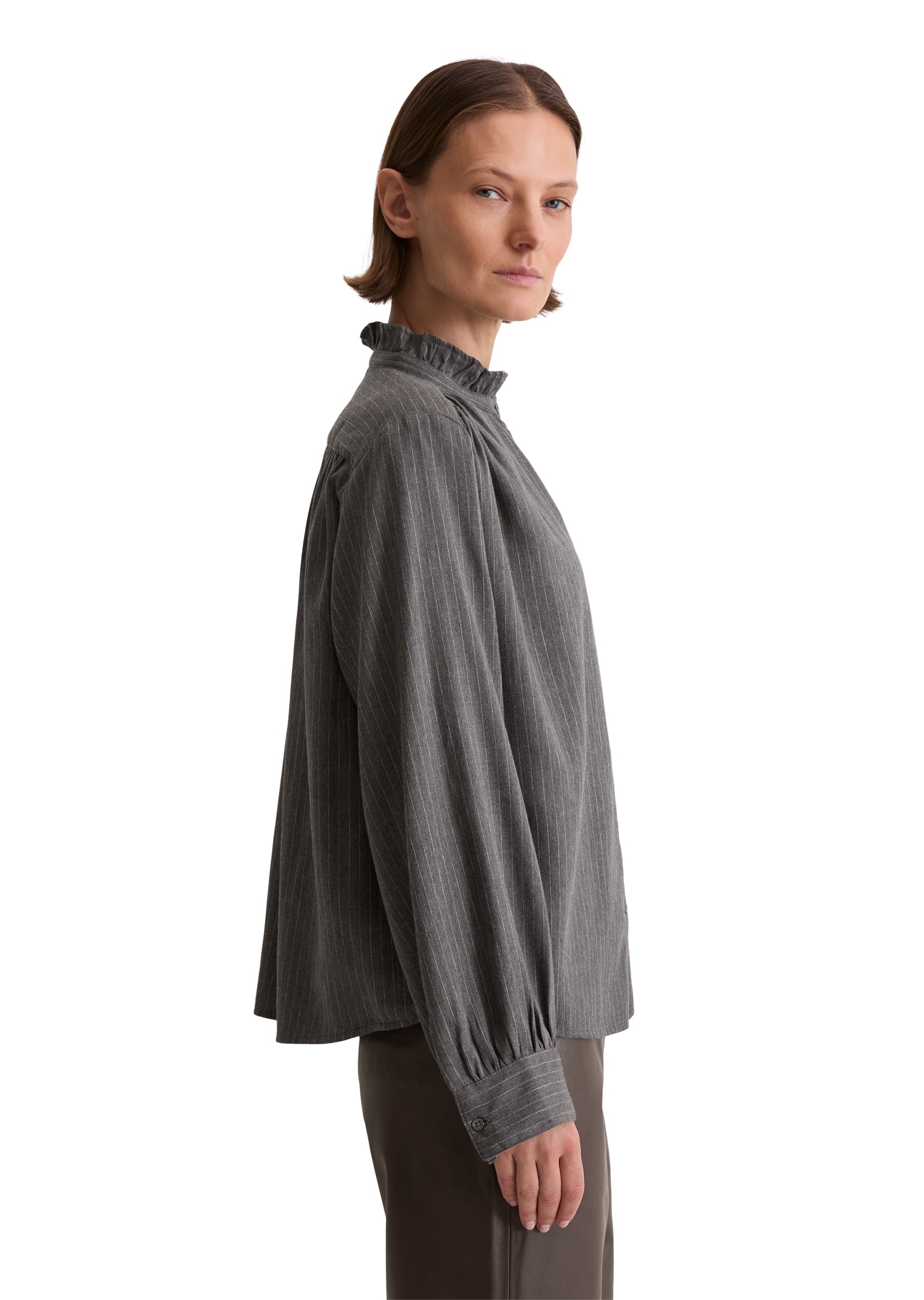 Marc O'Polo Langarmbluse »aus Baumwoll-Satin«