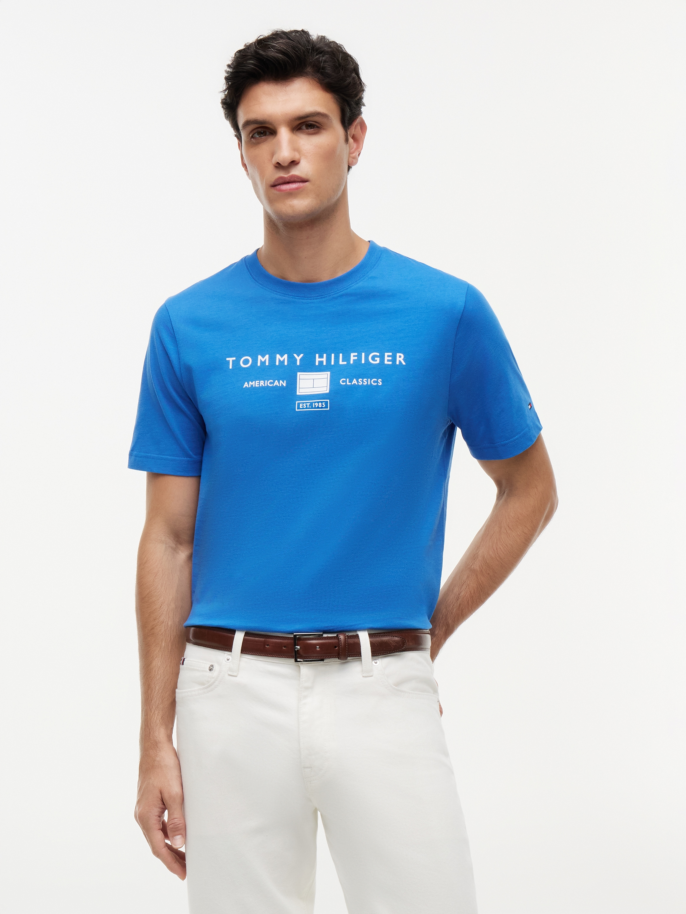 Tommy Hilfiger T-Shirt "BRAND LOVE MONO STACK" aus Jersey mit Logo günstig online kaufen