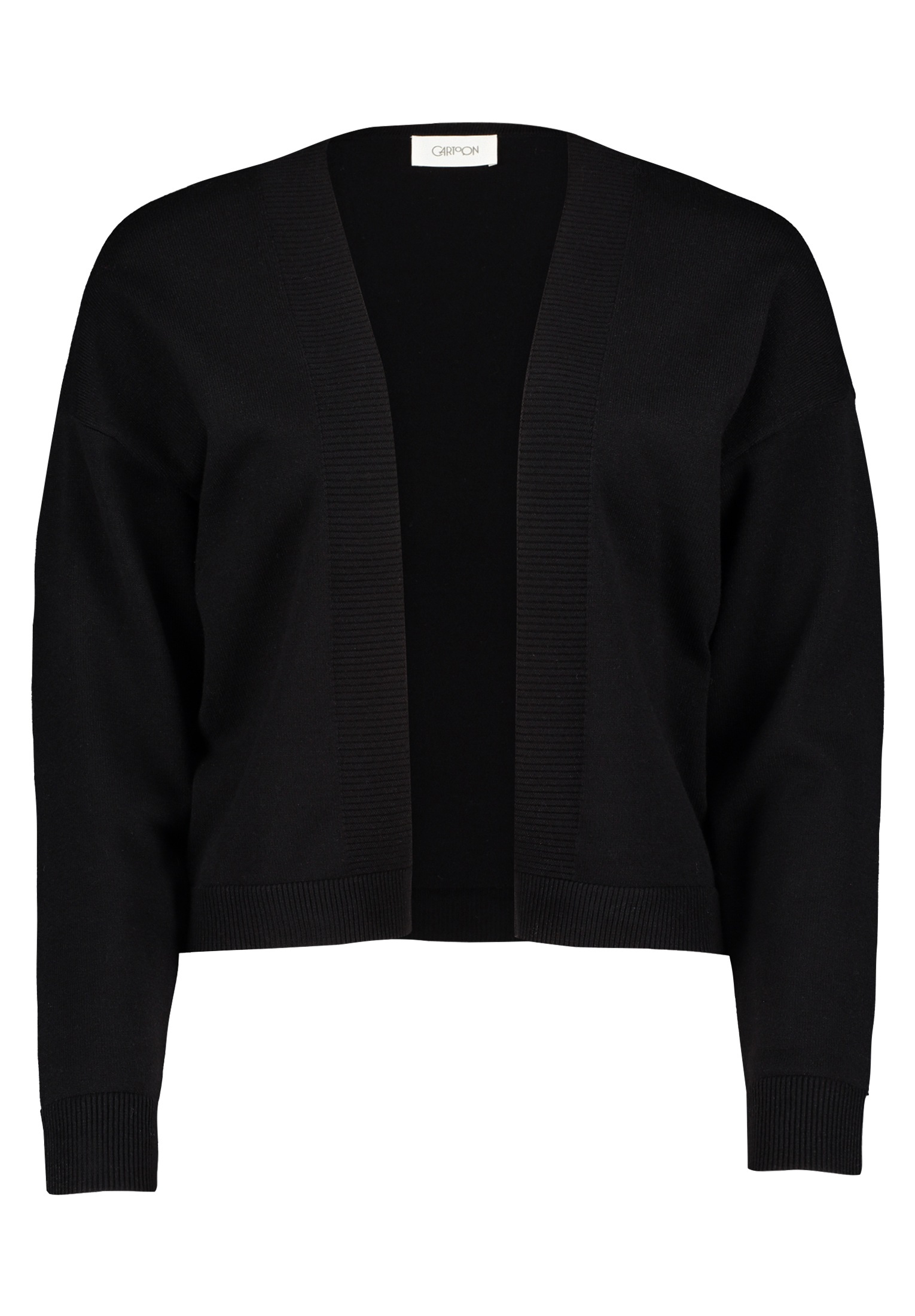 Cartoon Strickjacke »Cartoon Basic-Strickjacke mit Rippbündchen«, Rippbündchen