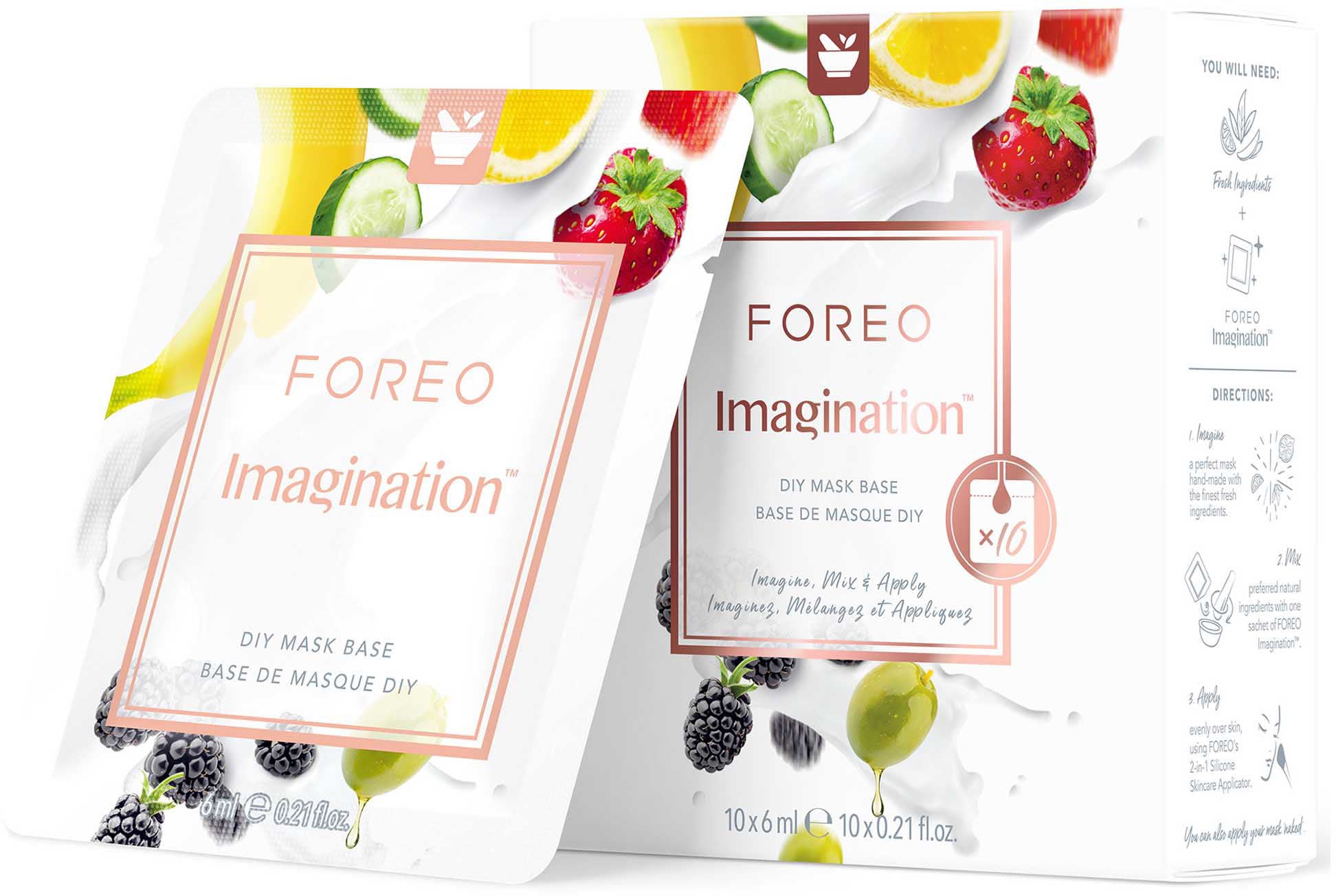 FOREO Gesichtsmaske »Imagination DIY Sachets«, kaufen Mask BAUR | (10 tlg.) Base