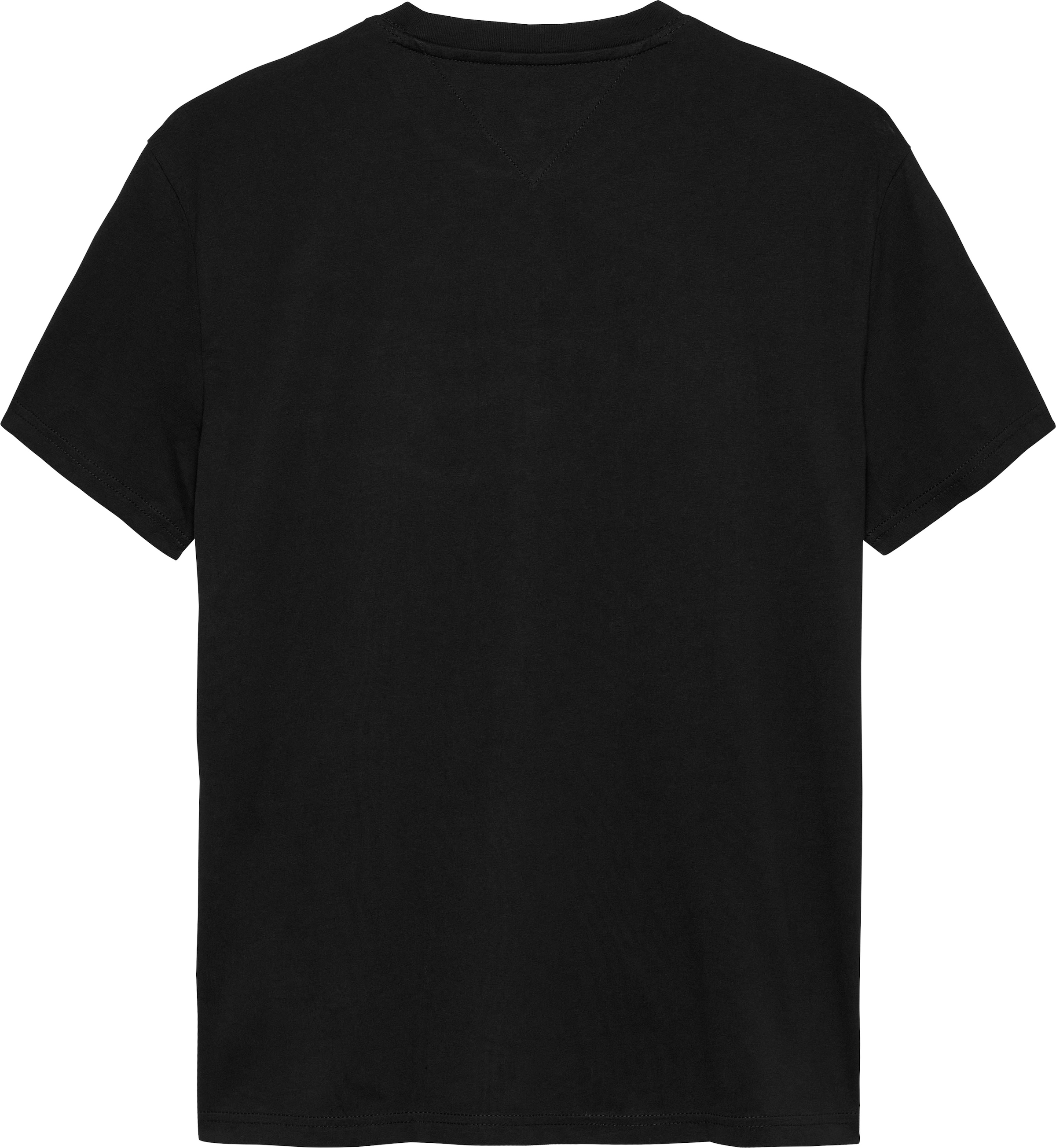 Tommy Jeans T-Shirt »TJM REG FLAG LINEAR SS TEE EXT«, Mit Rundhalsausschnitt