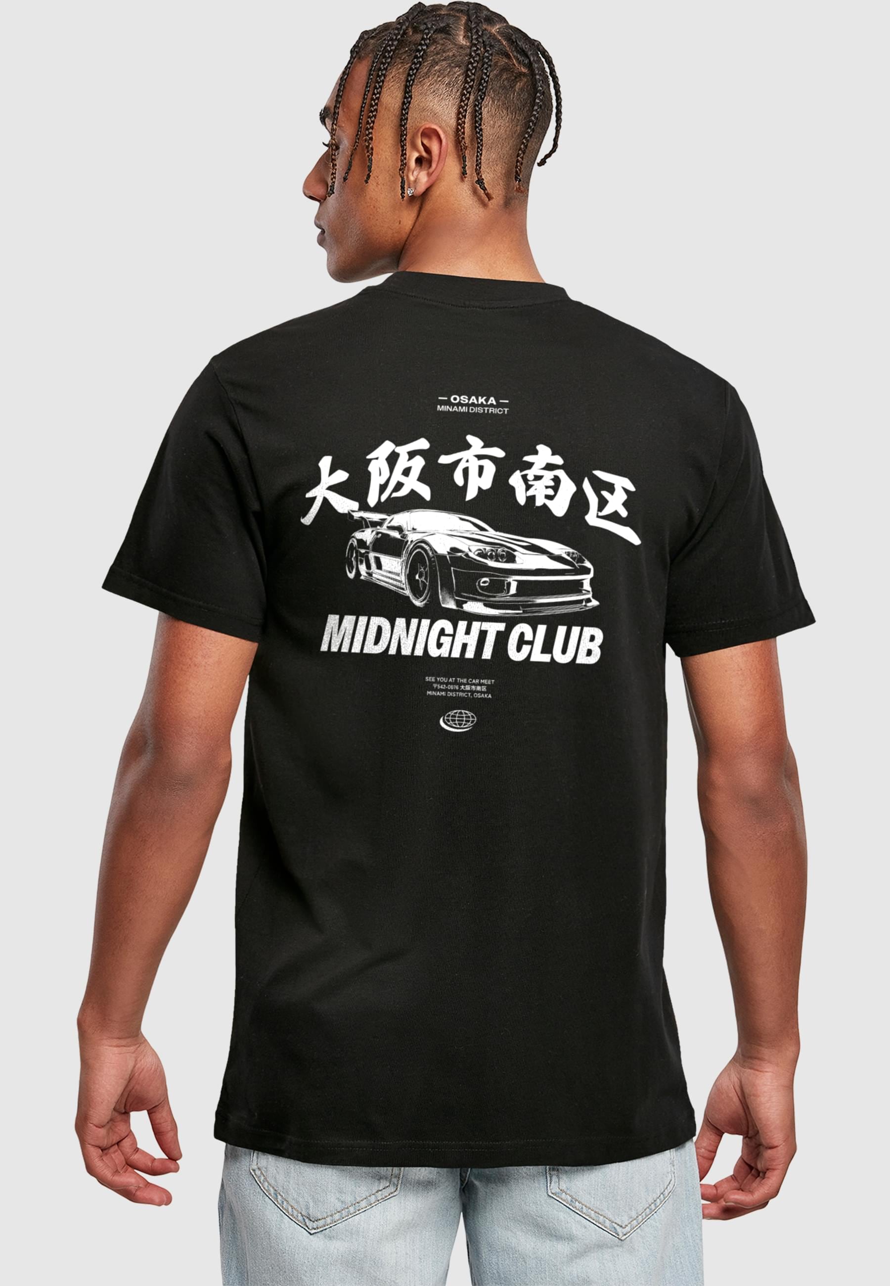 MisterTee T-Shirt »MisterTee Midnight Racing Club Tee«, (1 tlg.)