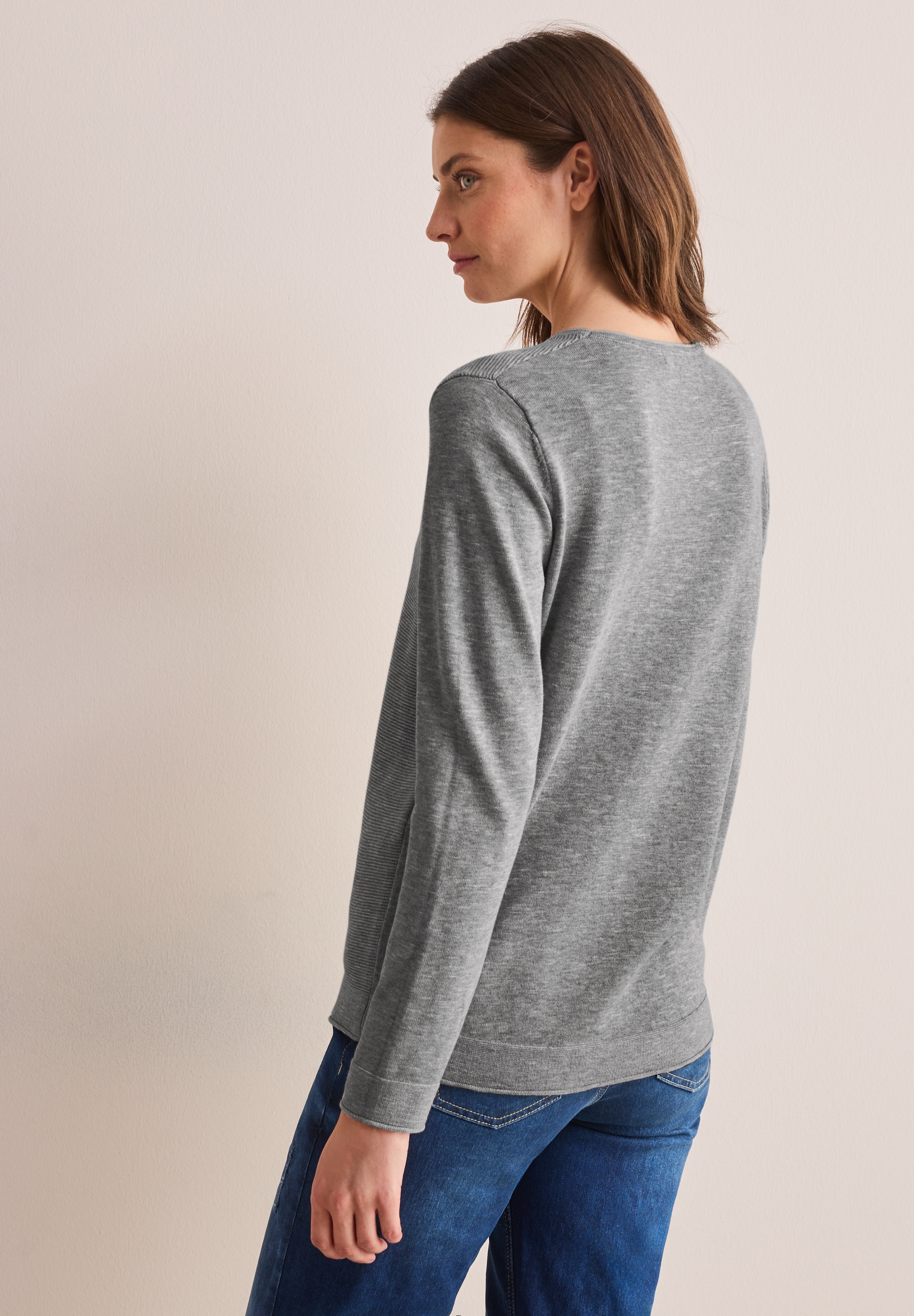 Cecil Strickpullover, im soften Baumwoll-Mix