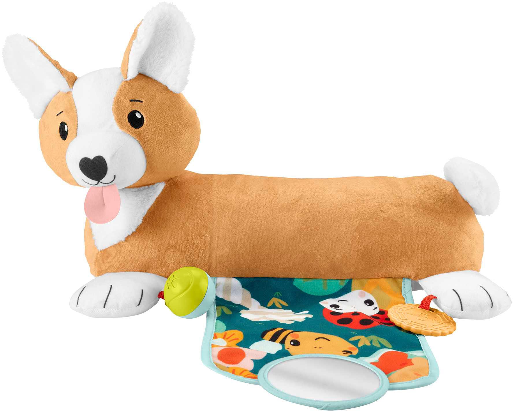 Fisher-Price® Greifspielzeug »3in1 Hündchen Spielkissen für Bauchlage mit 3 Spielzeugen«
