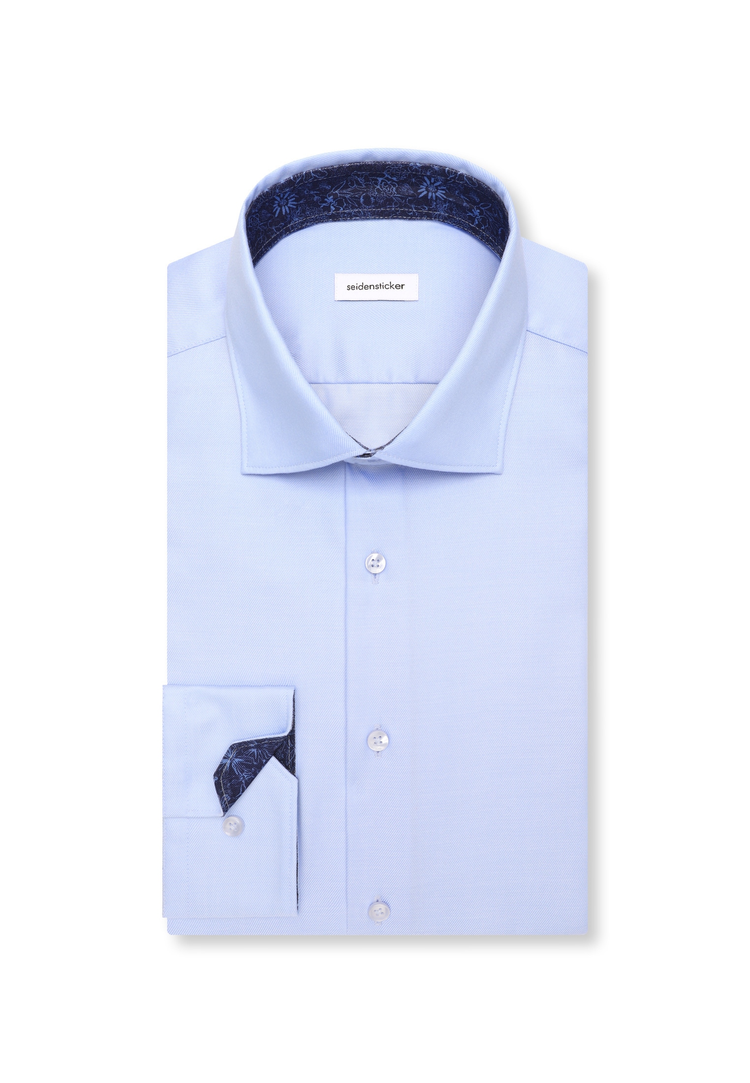 seidensticker Businesshemd »Schwarze Rose« Slim 1/1 Kentkragen Uni