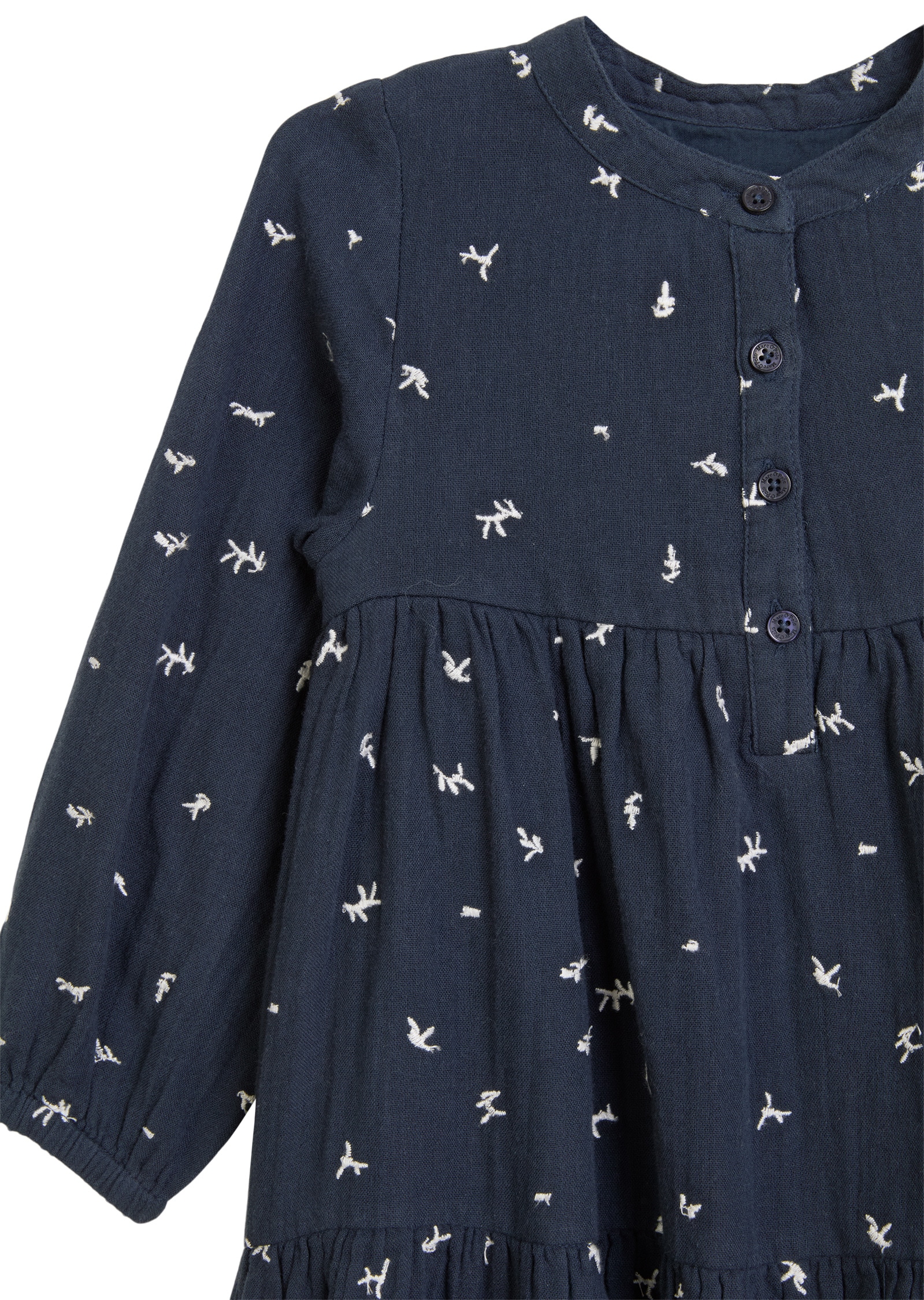 Marc O'Polo Sweatkleid »aus weichem Bio-Baumwoll-Musselin«