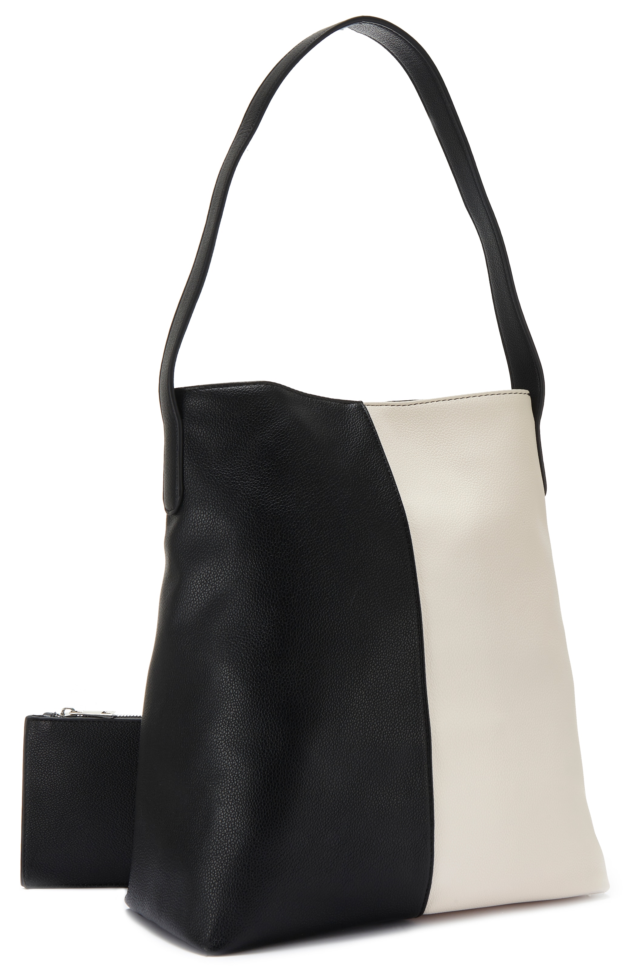 Vivance Shopper »Schultertasche«, (2 tlg.), mit kleiner Innentasche, Handtasche, Damentasche VEGAN