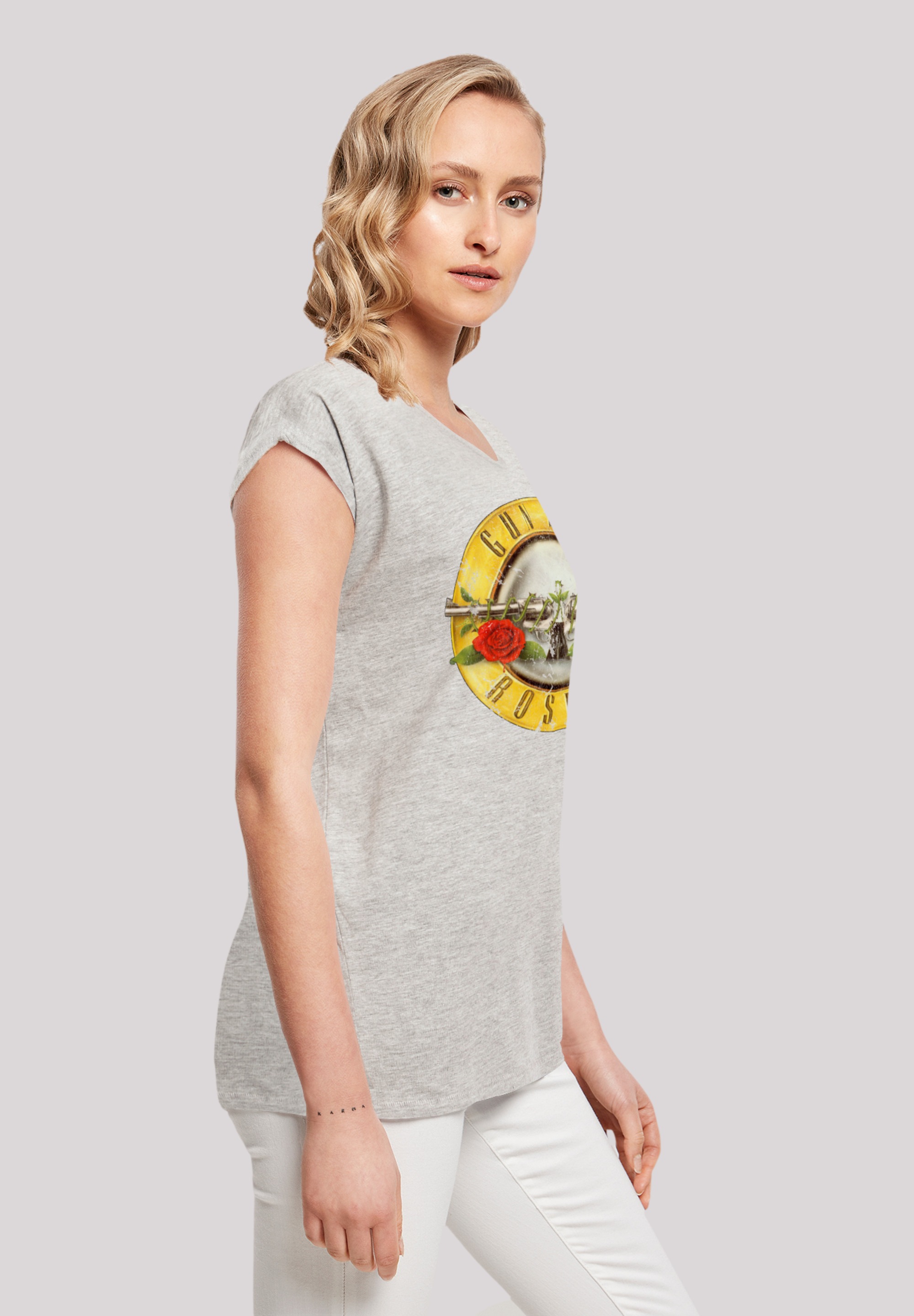 F4NT4STIC T-Shirt »Guns 'n' Roses Vintage Logo Black«, Premium Qualität