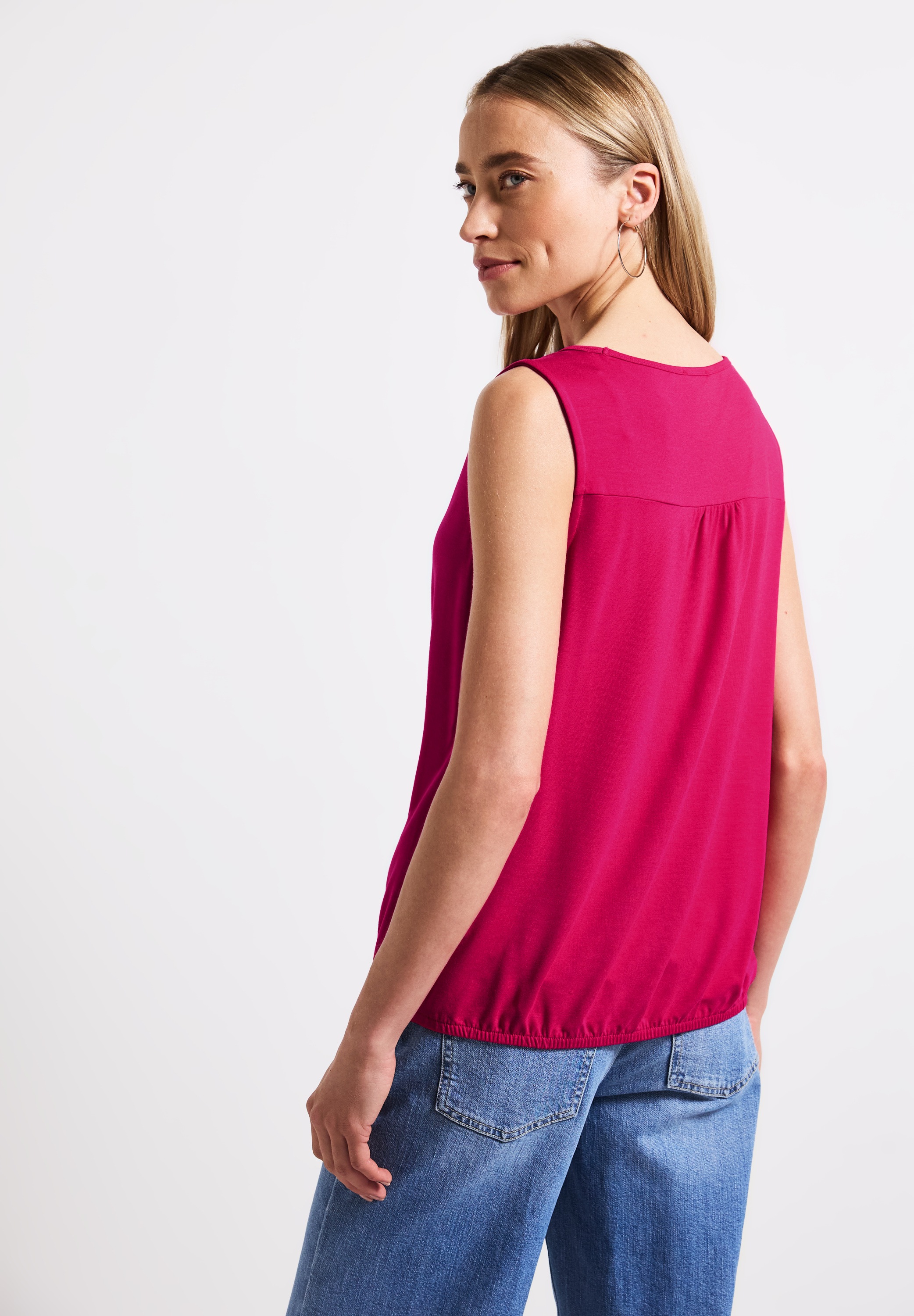 STREET ONE 2-in-1-Top, mit U-Boot-Ausschnitt